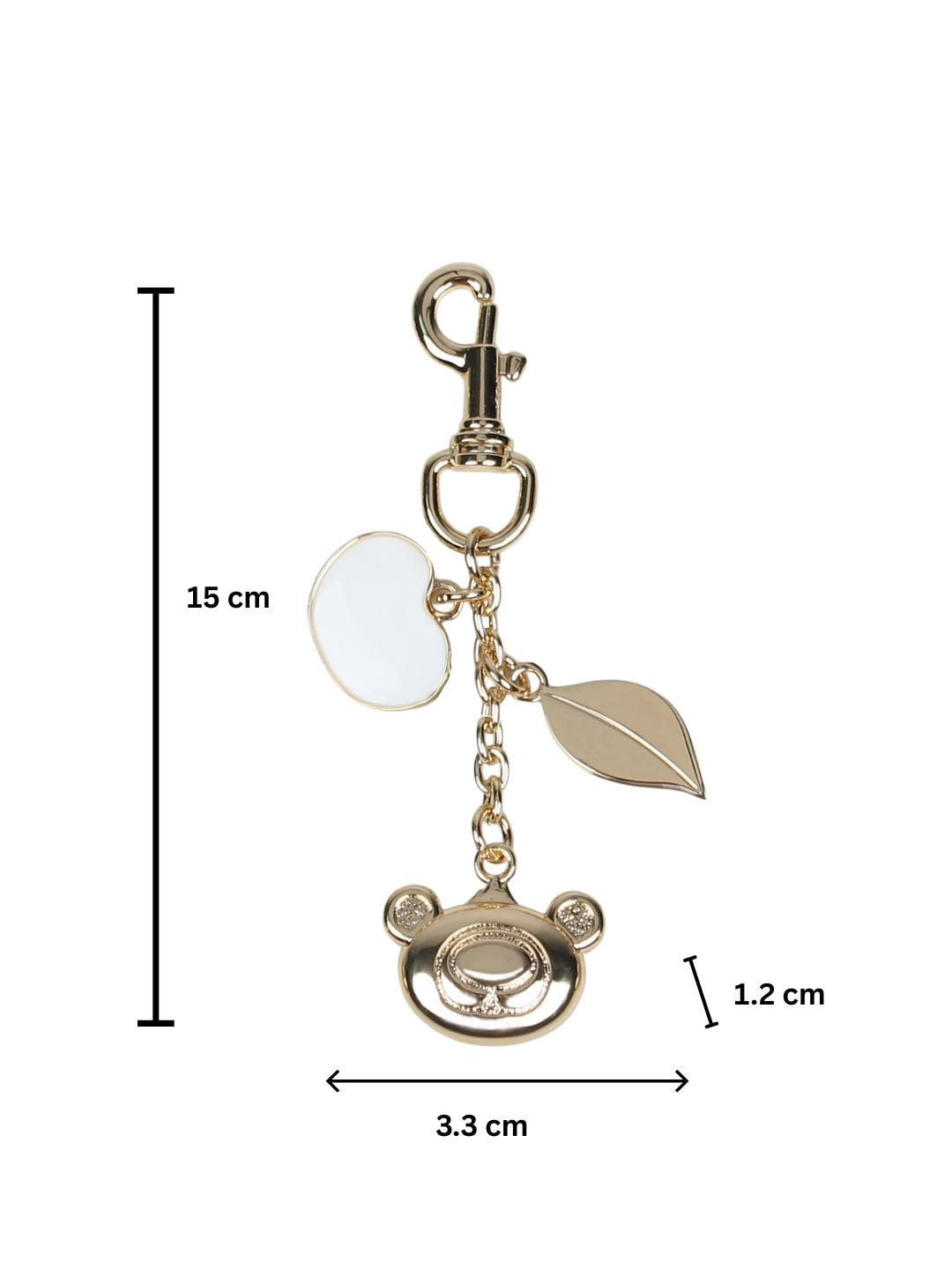 Handbag Charm - White