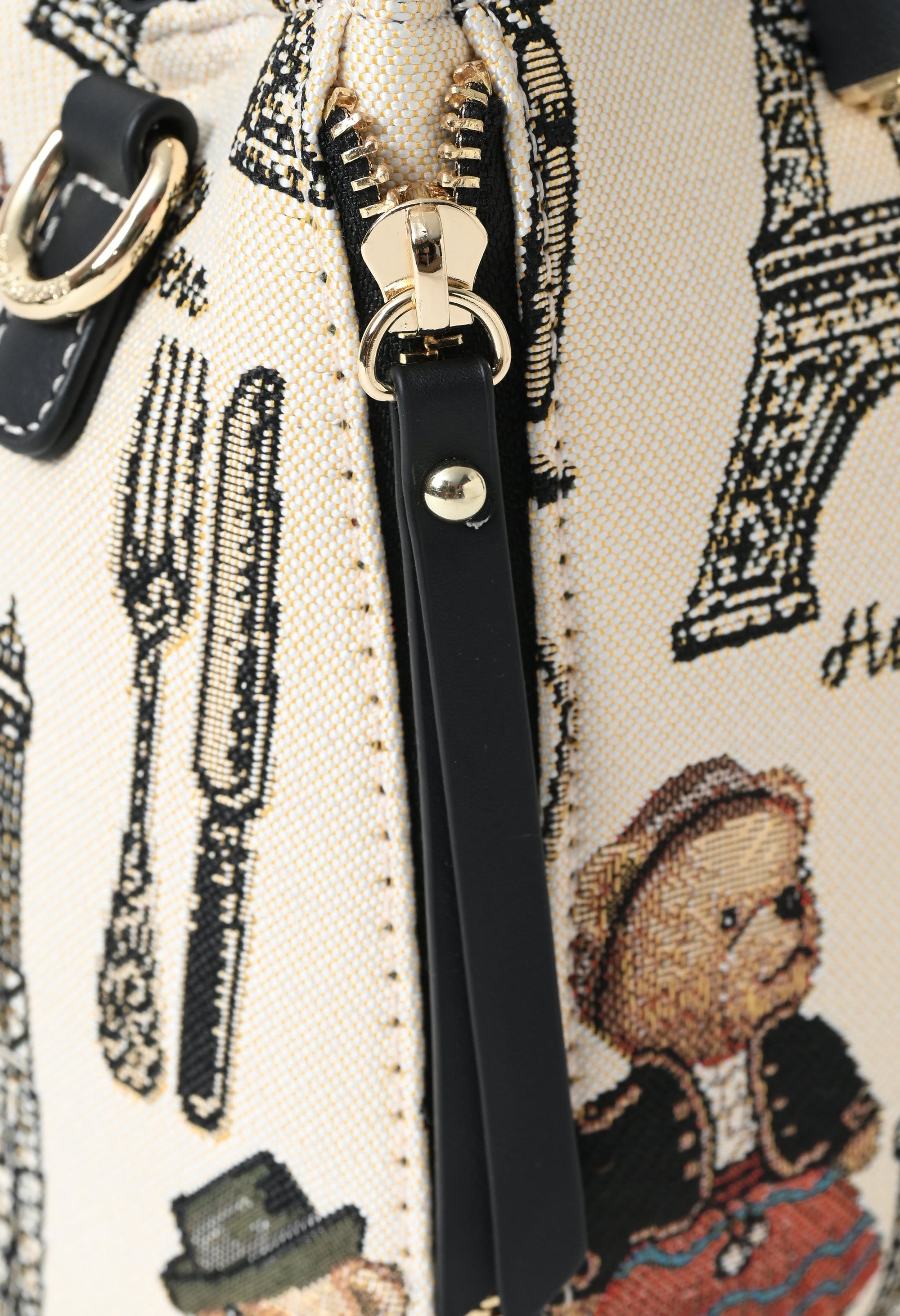 Paris Bear Top Handle