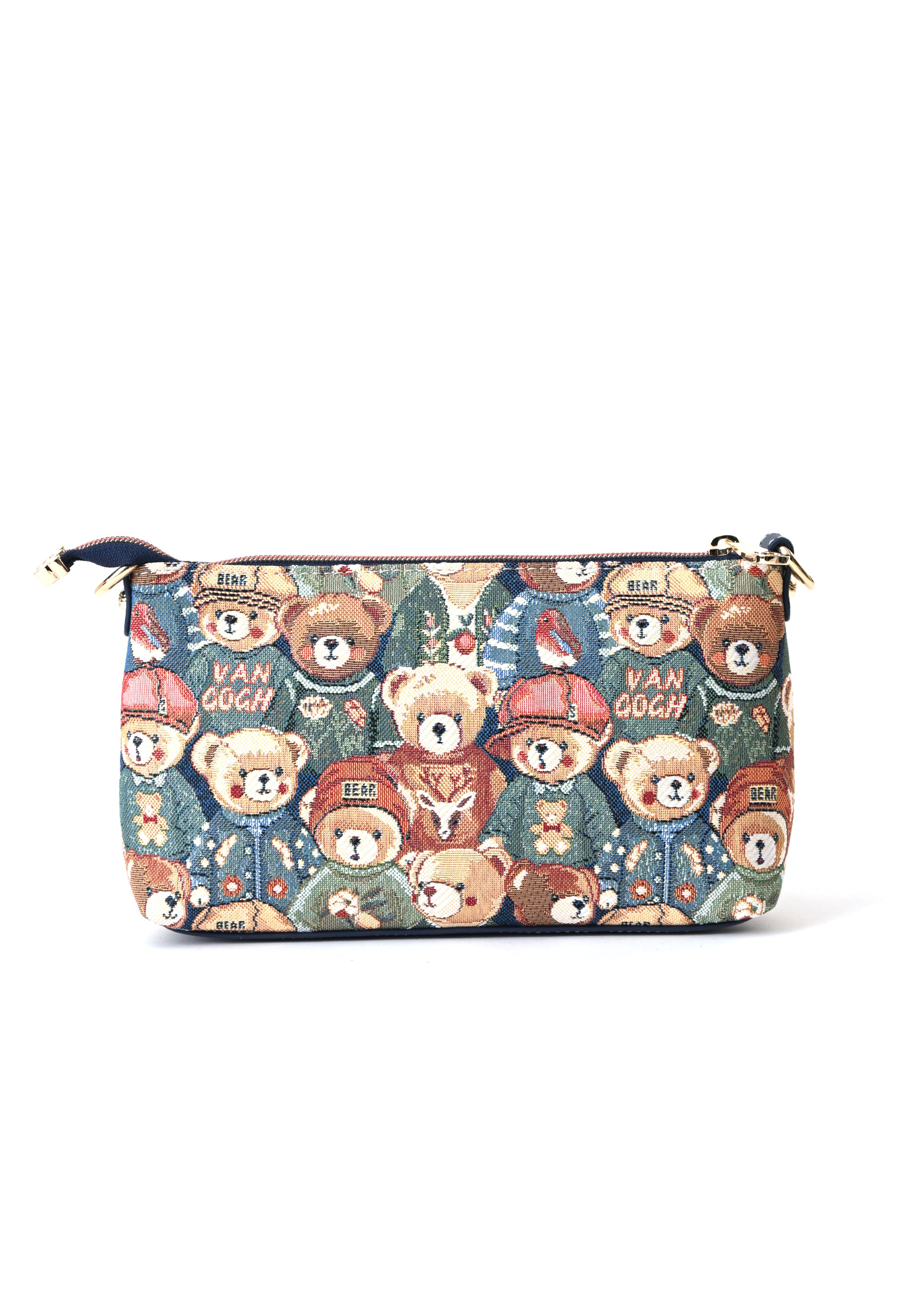 Green Bear Crossbody Bag
