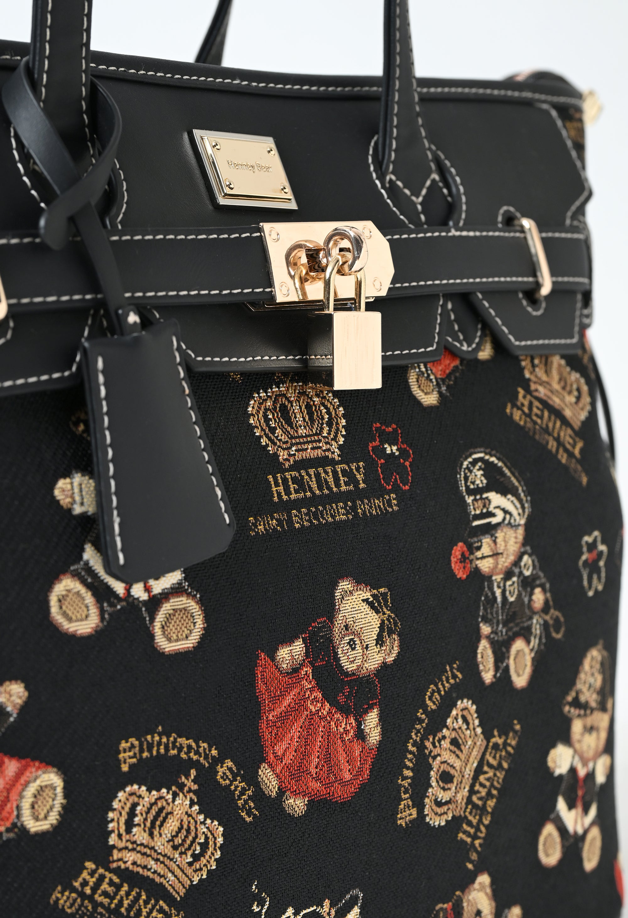 Crown Bear Tote Bag
