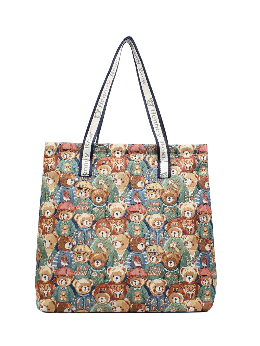 Green Bear Tote Bag