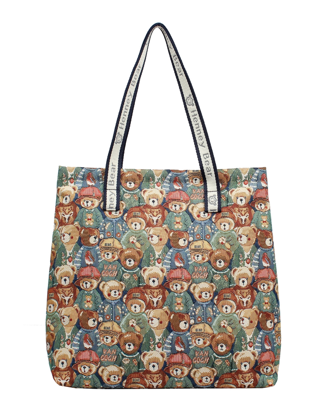 Green Bear Tote Bag
