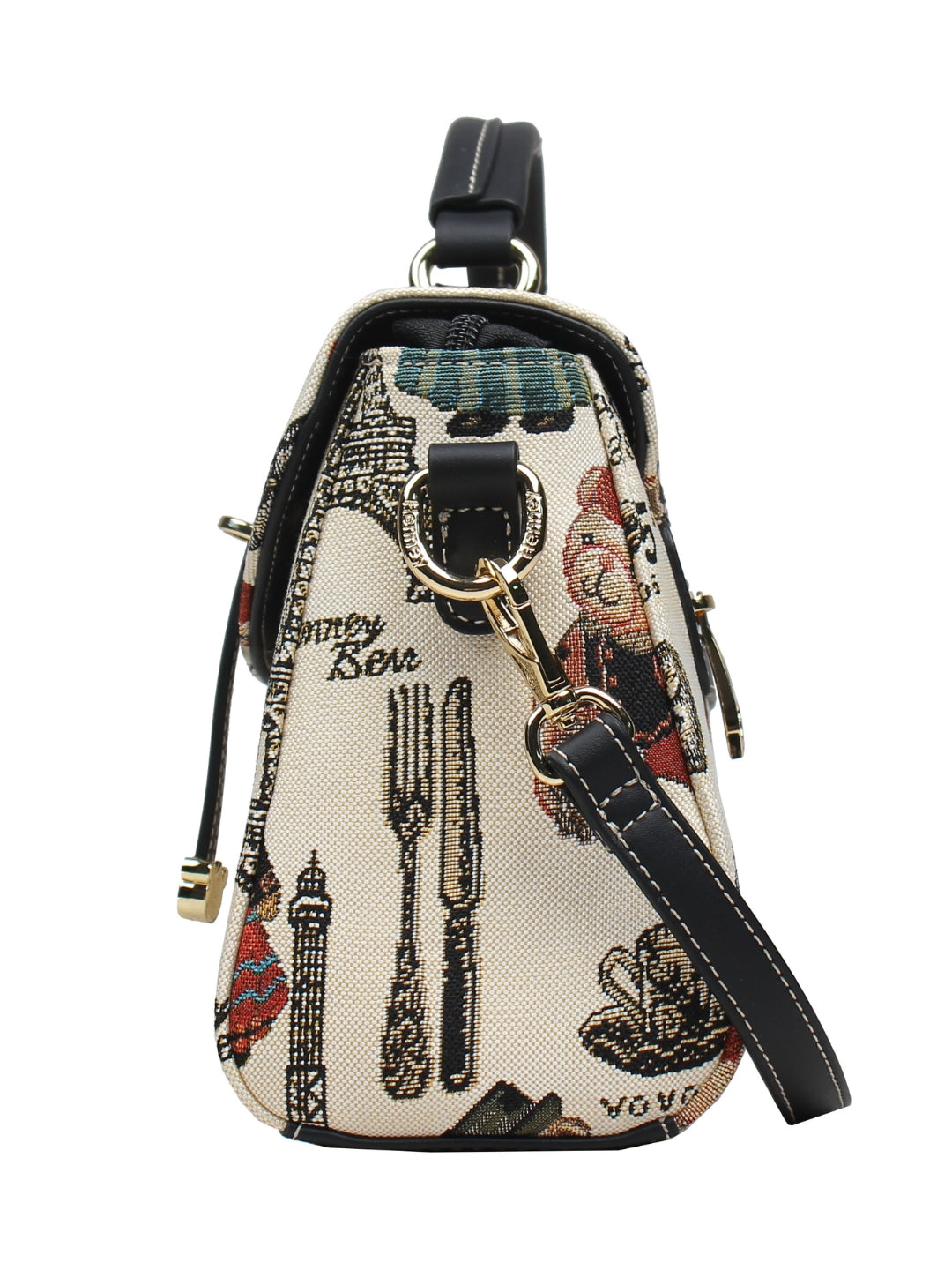 Paris Bear Top Handle