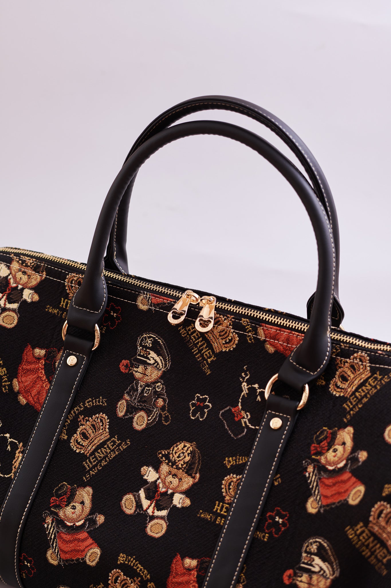 Crown Bear Weekender with Shoulder Strap