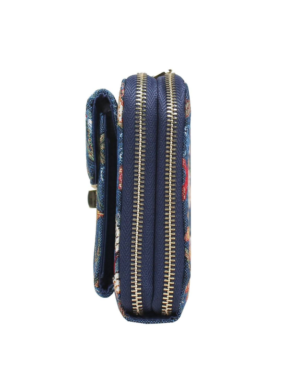 Blue Hummingbird Crossbody Bag
