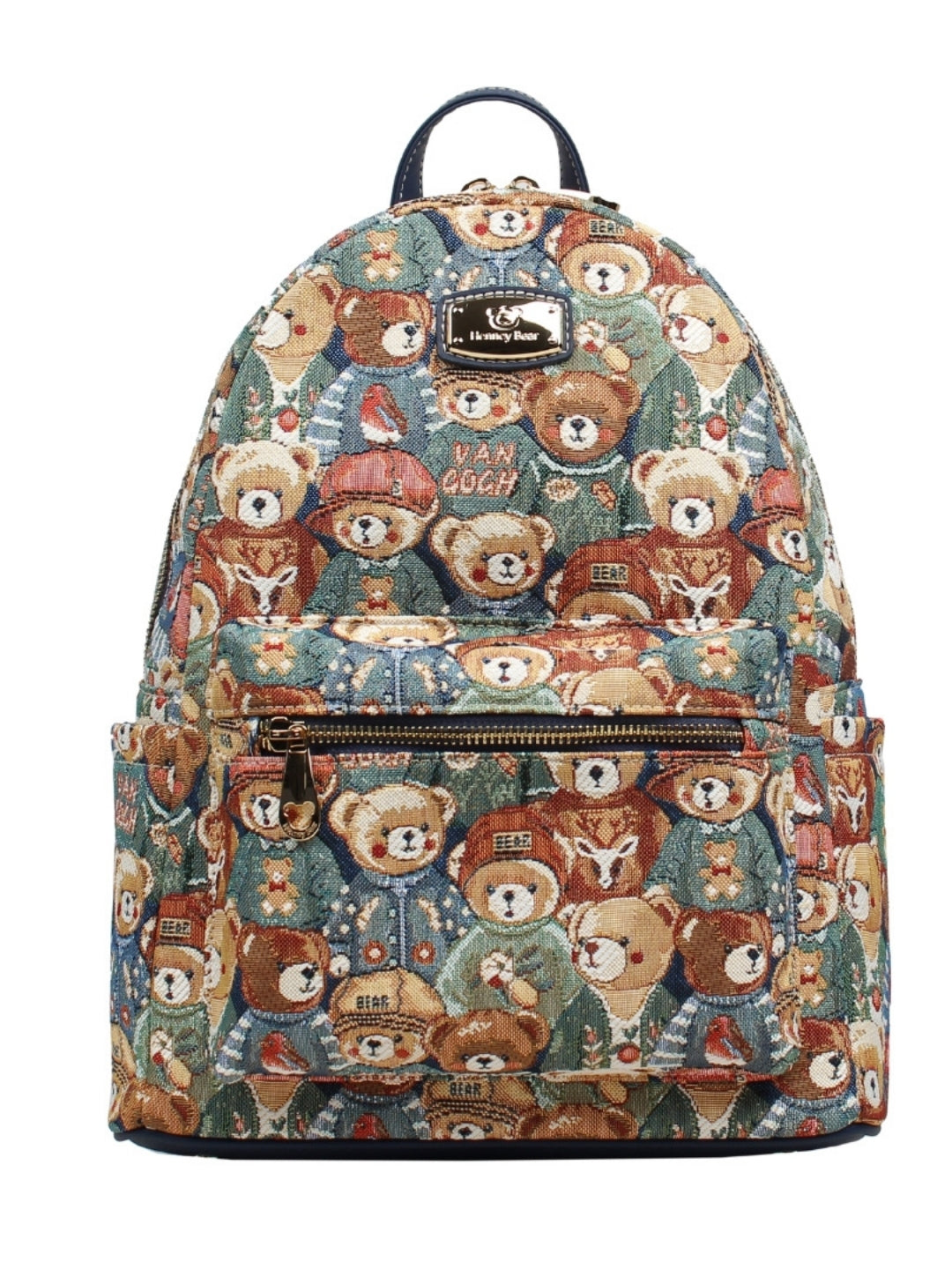 Green Bear Backpack
