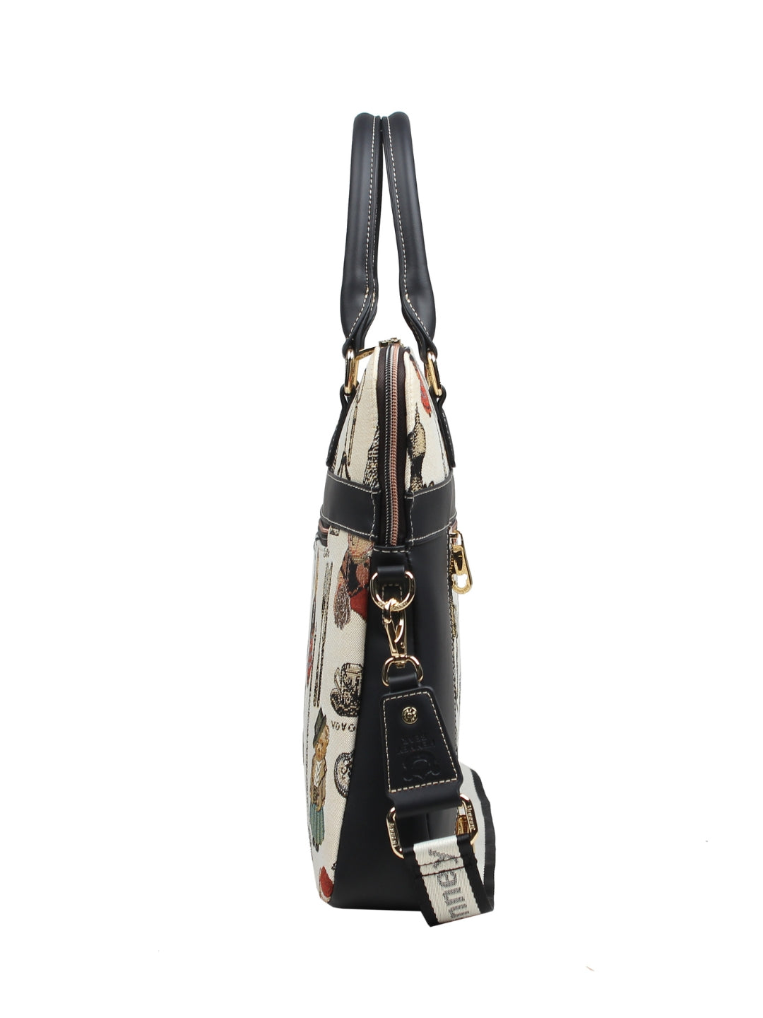 Paris Bear Laptop Bag