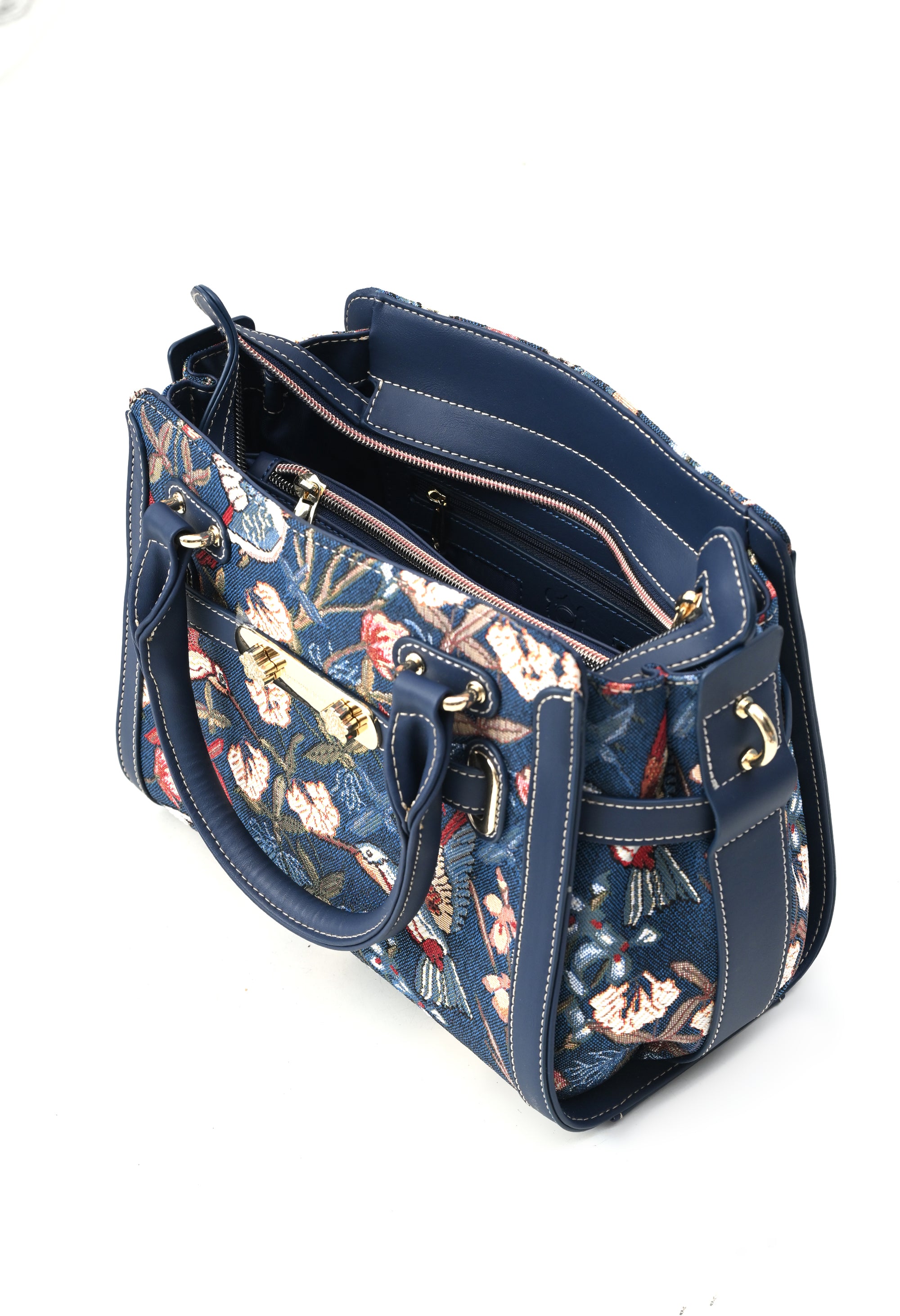 Blue Hummingbird Top Handle