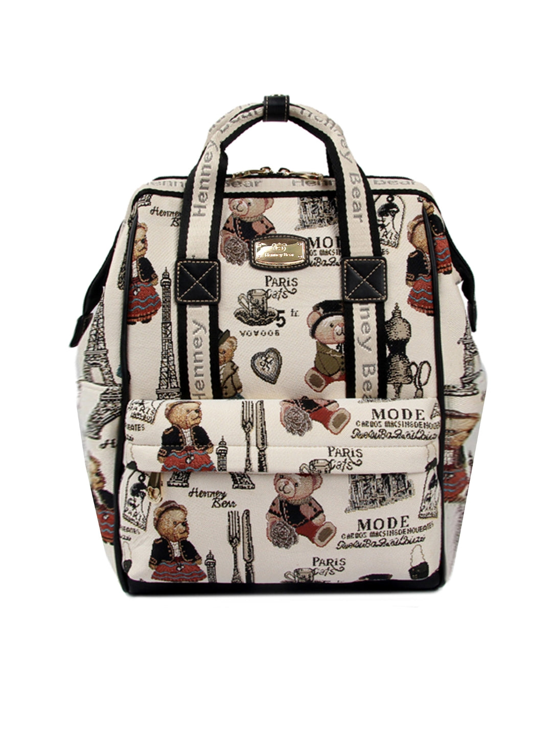 Paris Bear Backpack