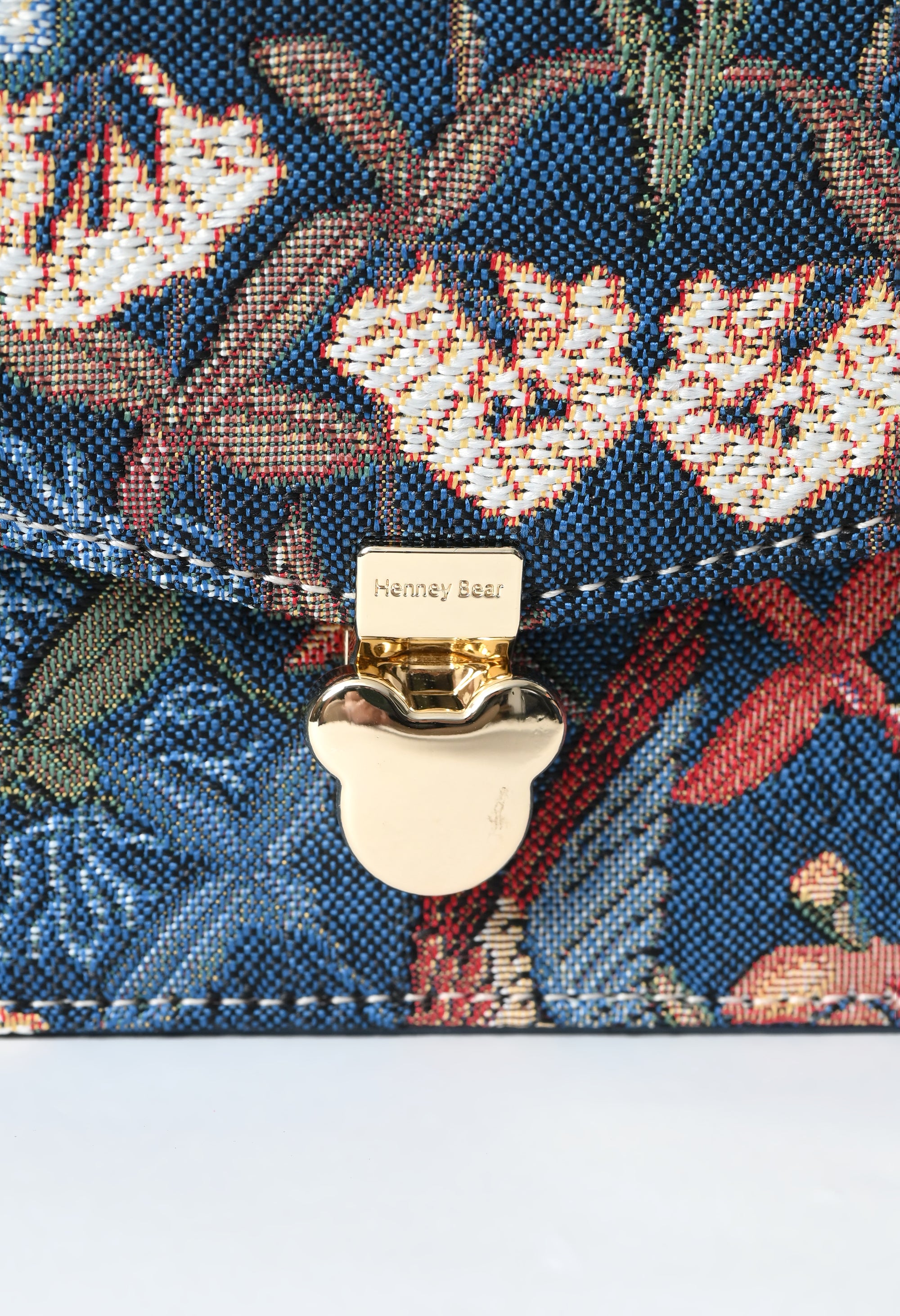 Blue Hummingbird Sling Bag