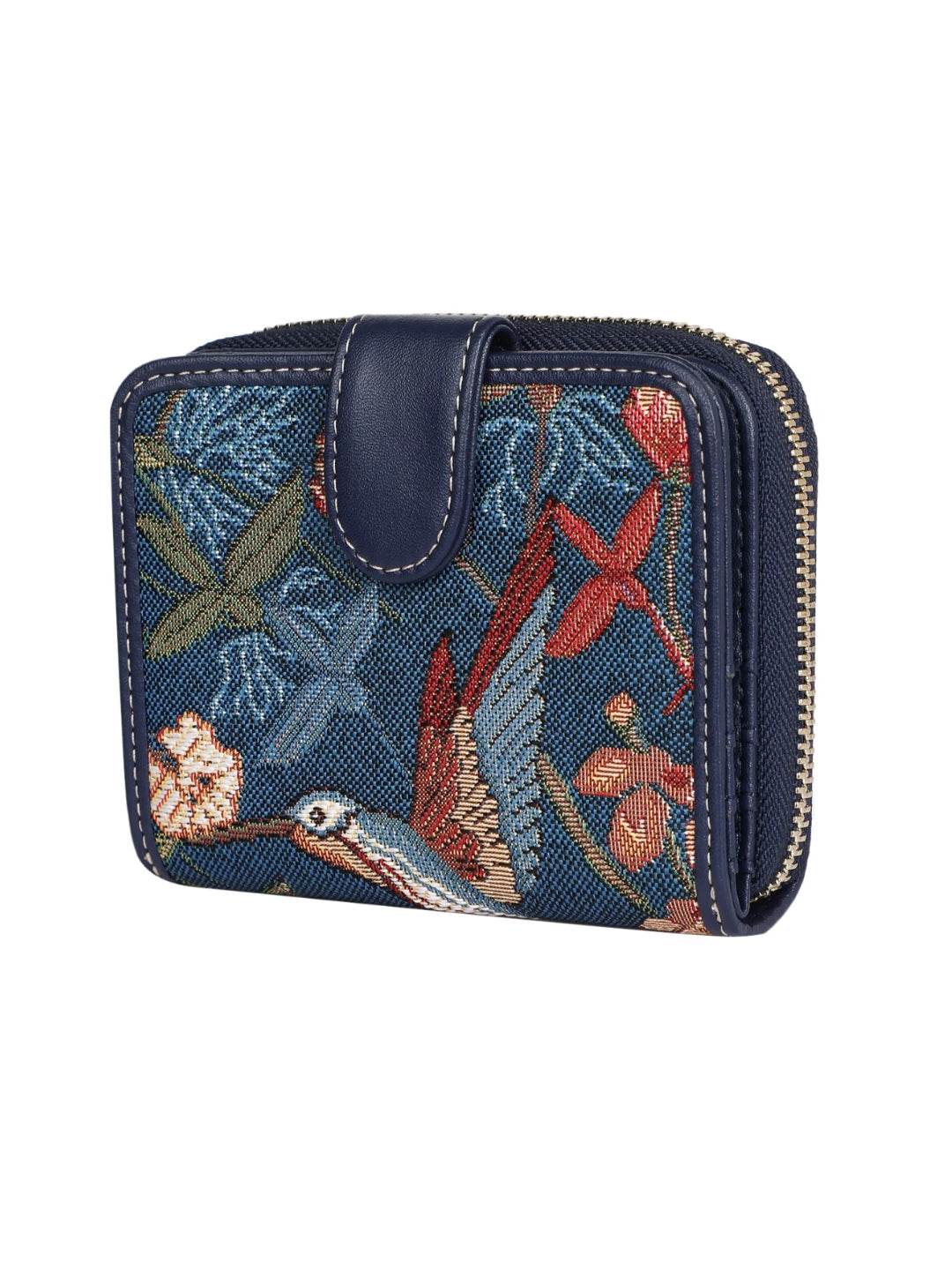 Blue Hummingbird Purse