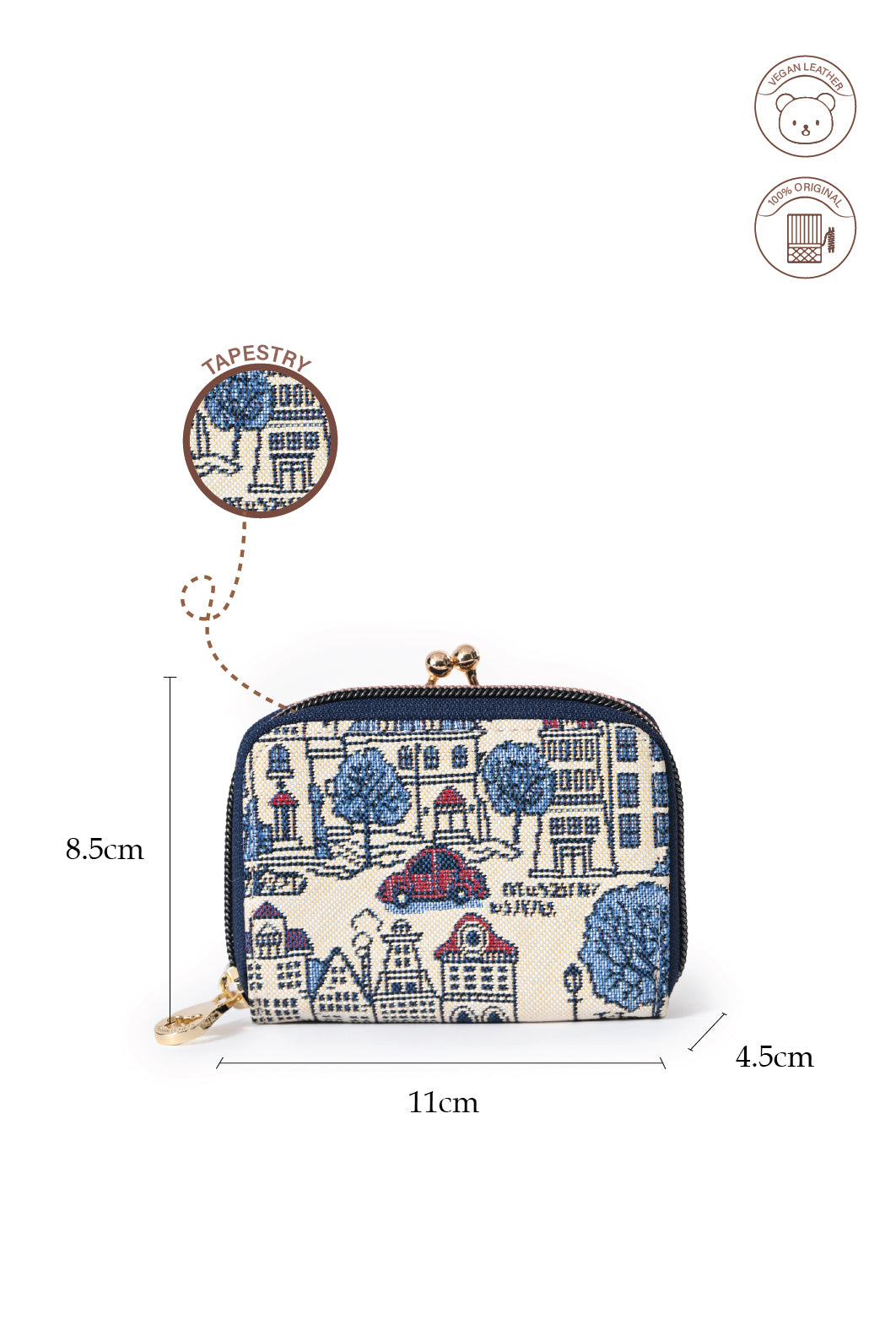 Euro City Purse