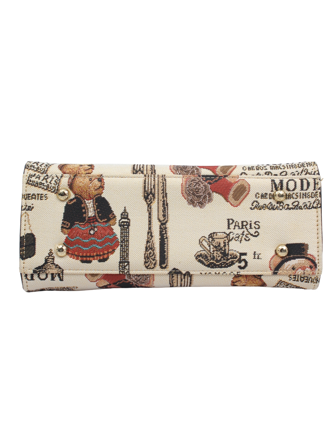 Paris Bear Top Handle