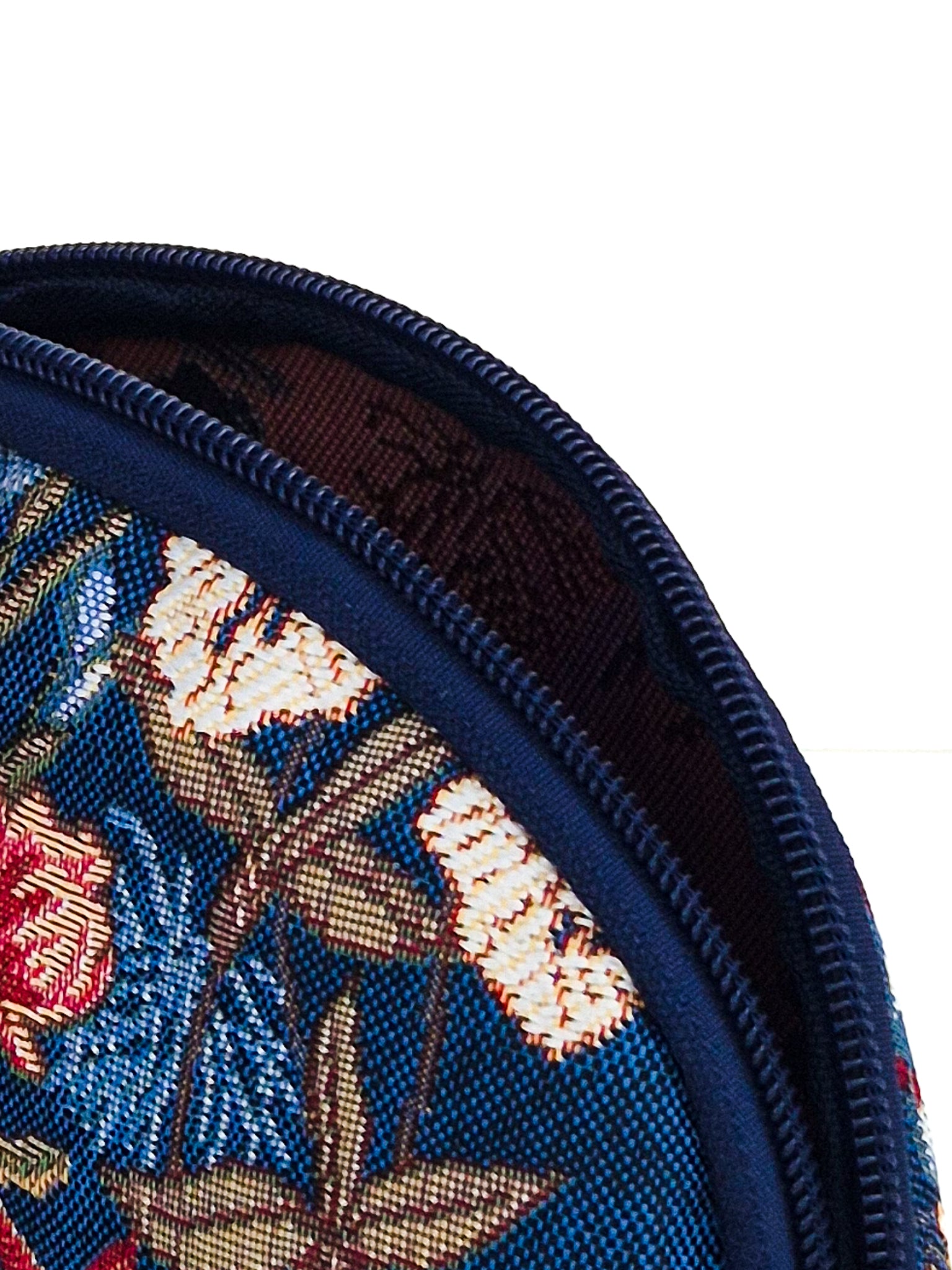 Blue Hummingbird Makeup Pouch