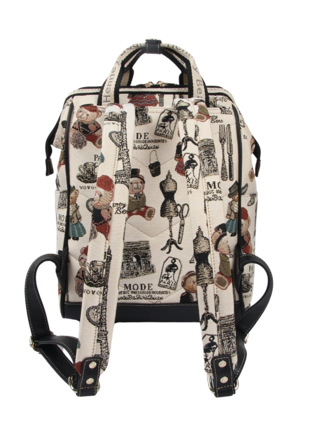 Paris Bear Backpack