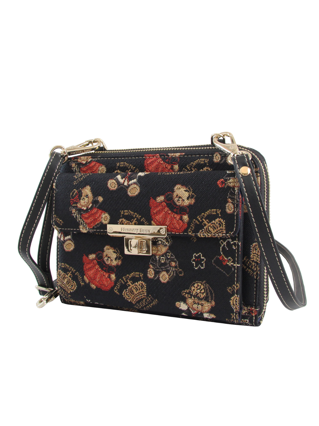 Crown Bear Crossbody Bag