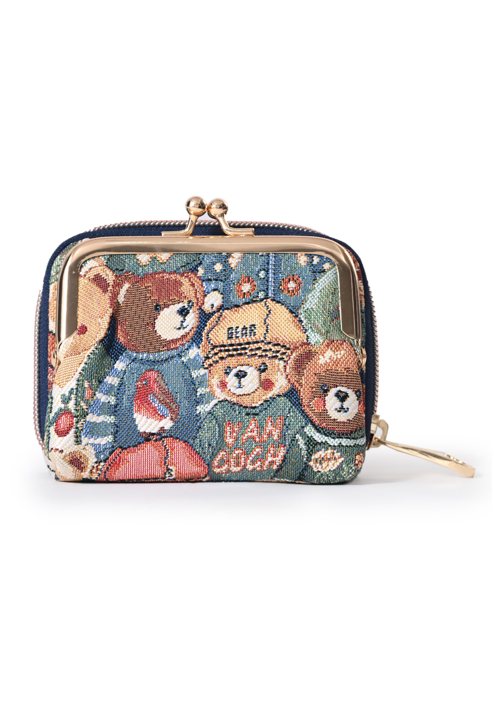 Green Bear Purse