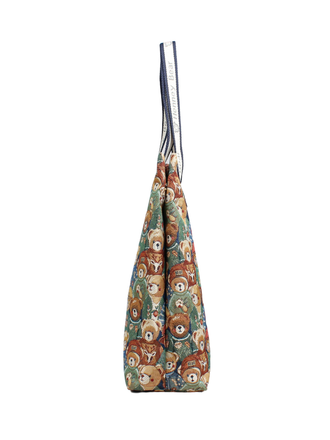 Green Bear Tote Bag