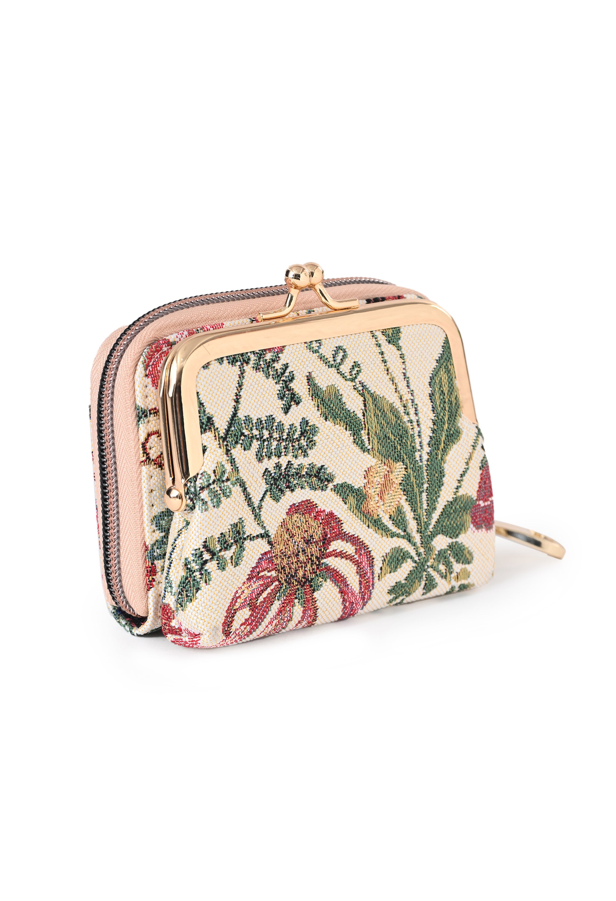 Floral Summer Beige Purse