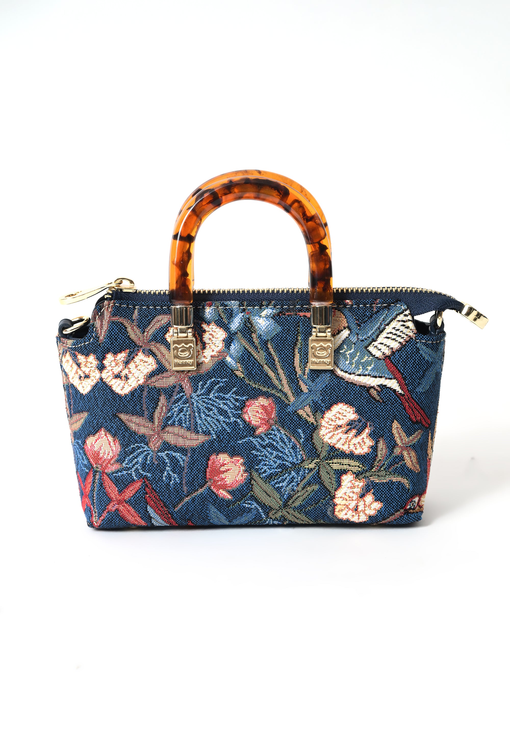 Blue Hummingbird Sling Bag