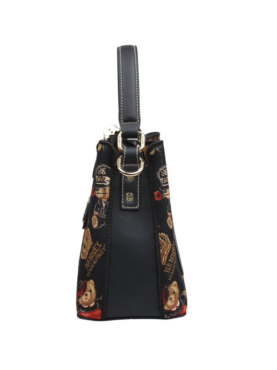 Crown Bear Bucket Bag