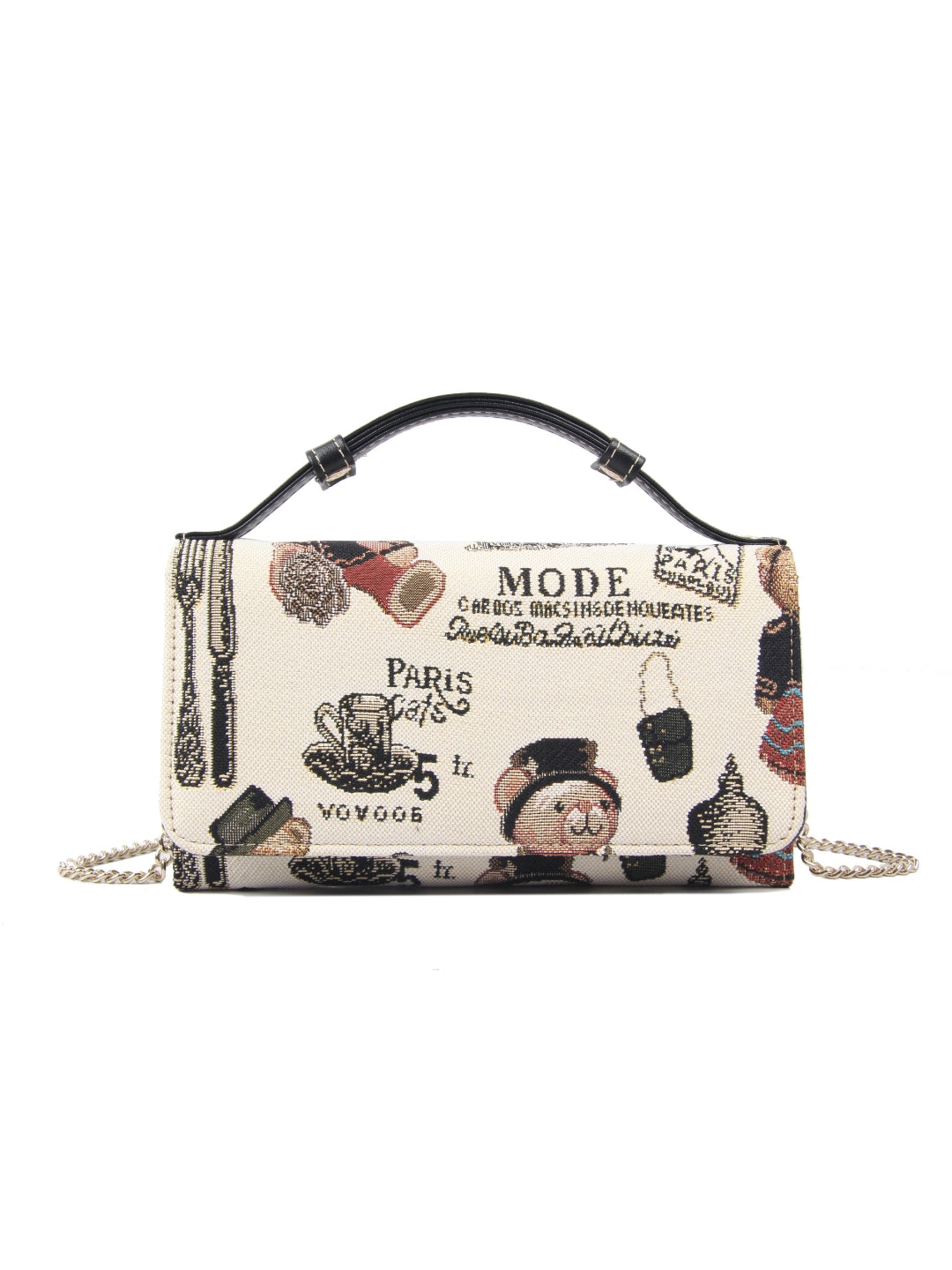 Paris Bear Purse