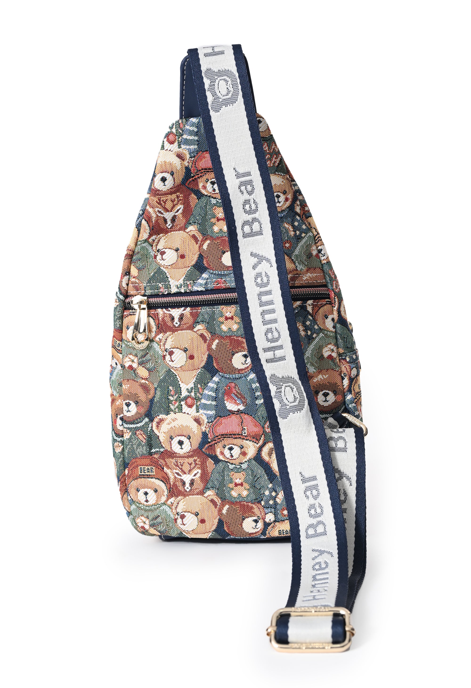 Green Bear Crossbody