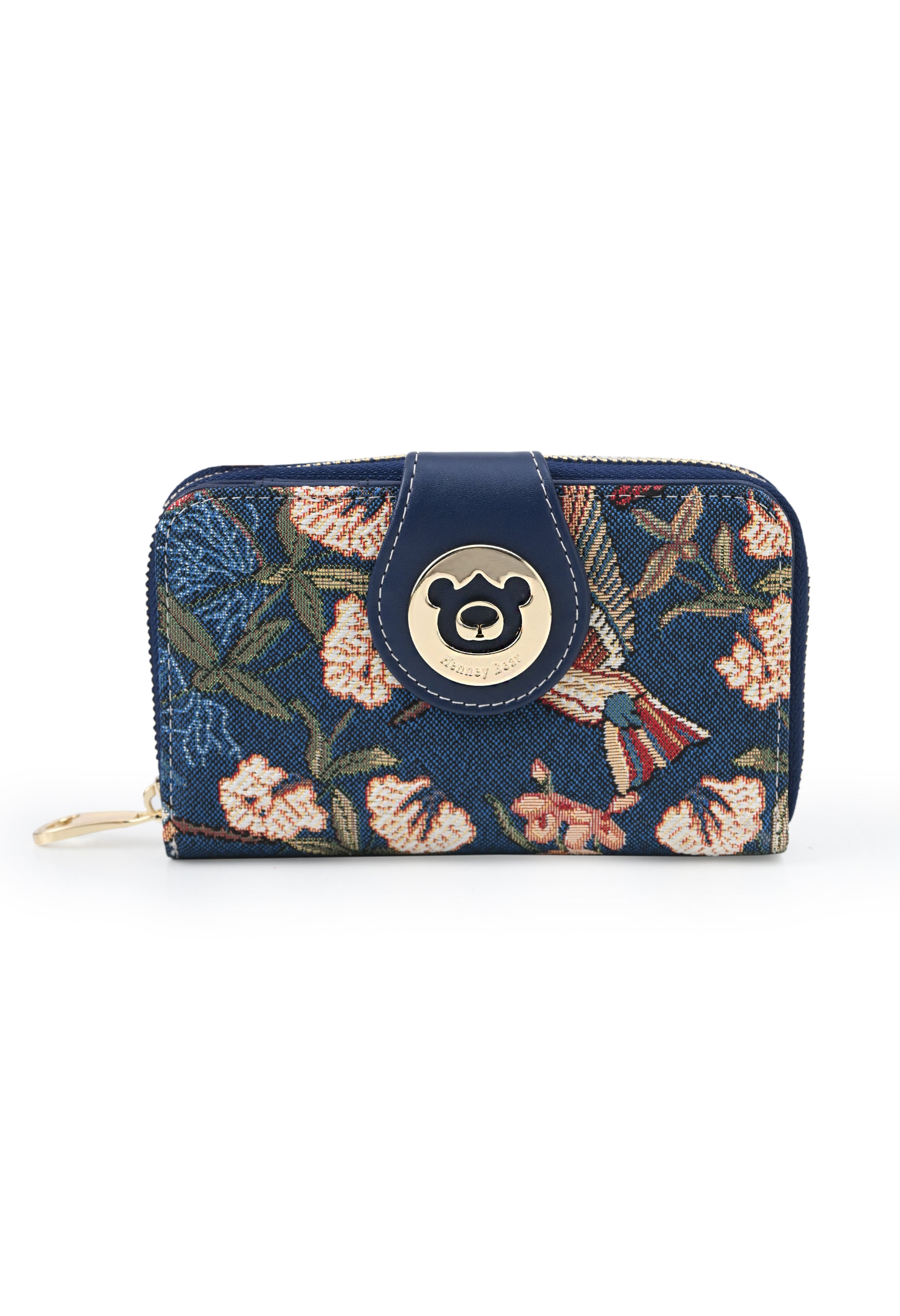 Blue Hummingbird Purse