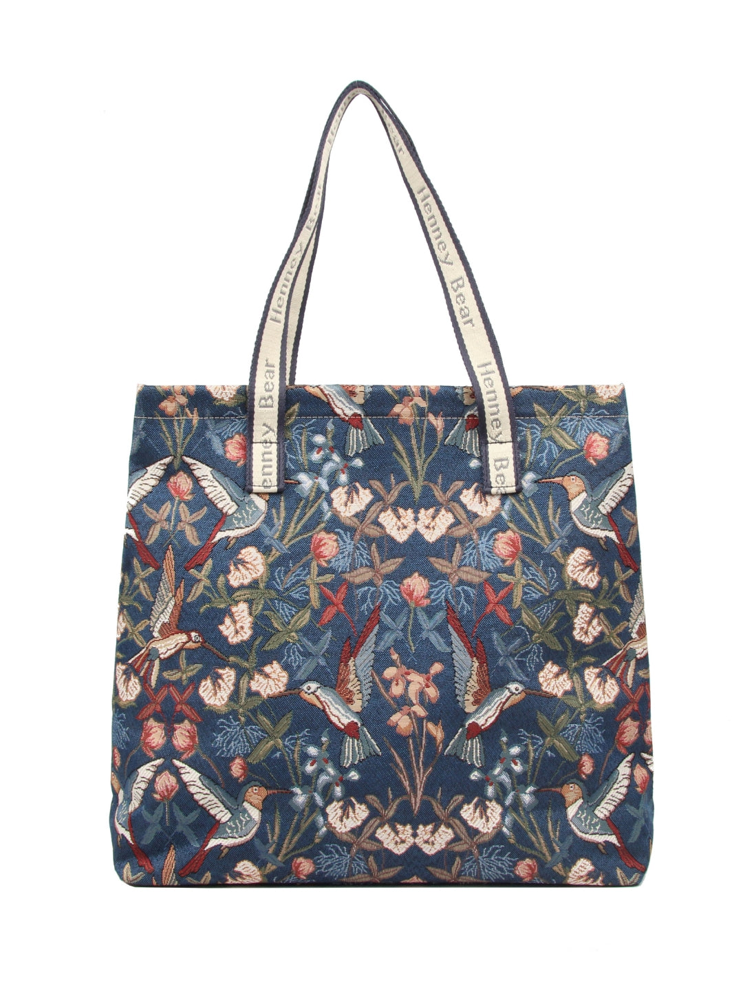 Blue Hummingbird Shoulder Bag