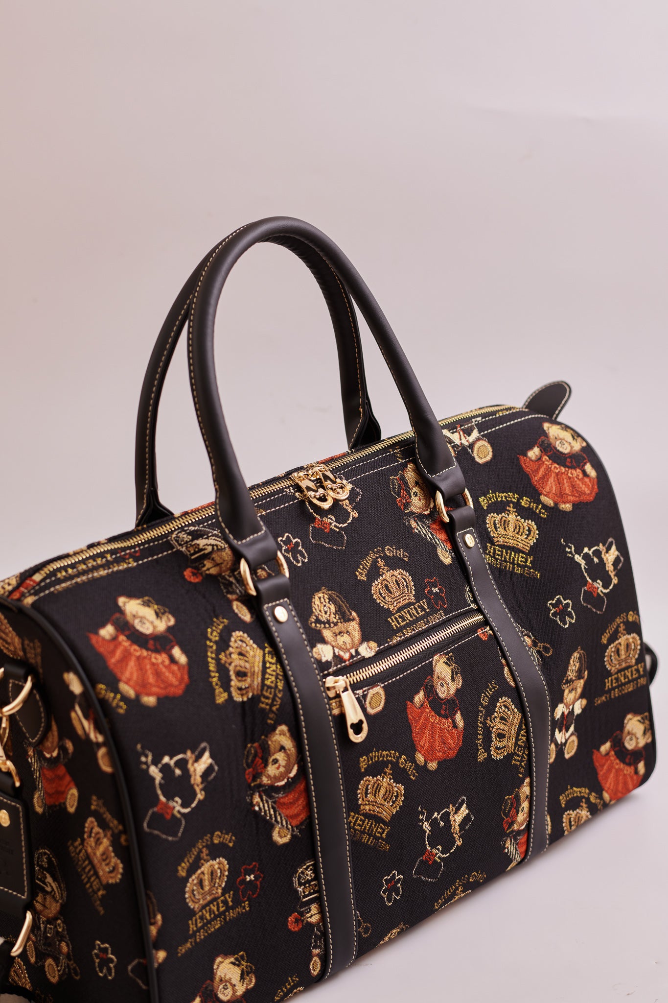 Crown Bear Weekender with Shoulder Strap