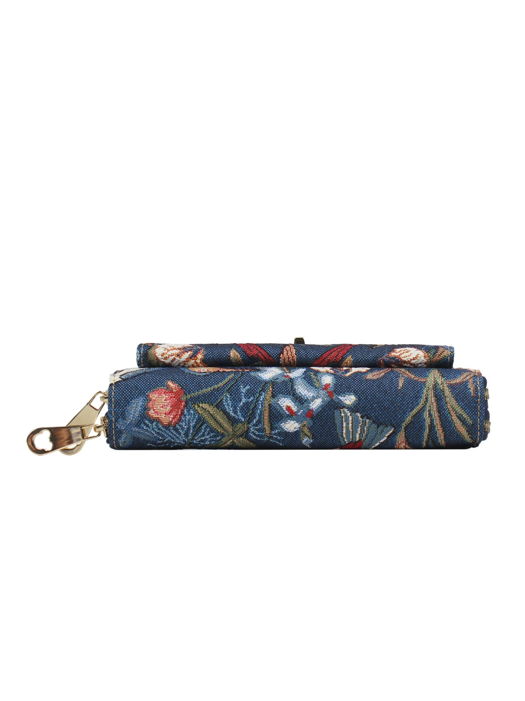 Blue Hummingbird Crossbody Bag