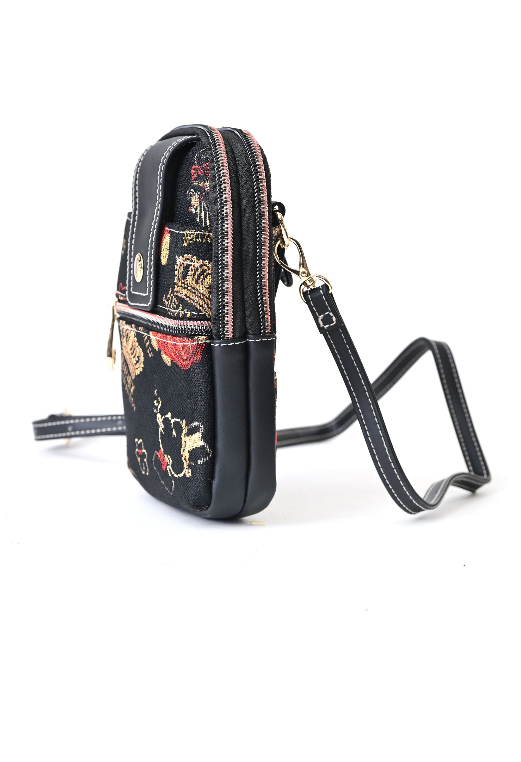 Crown Bear Sling Bag / Mobile Holder / Multi-utility Travel Bag
