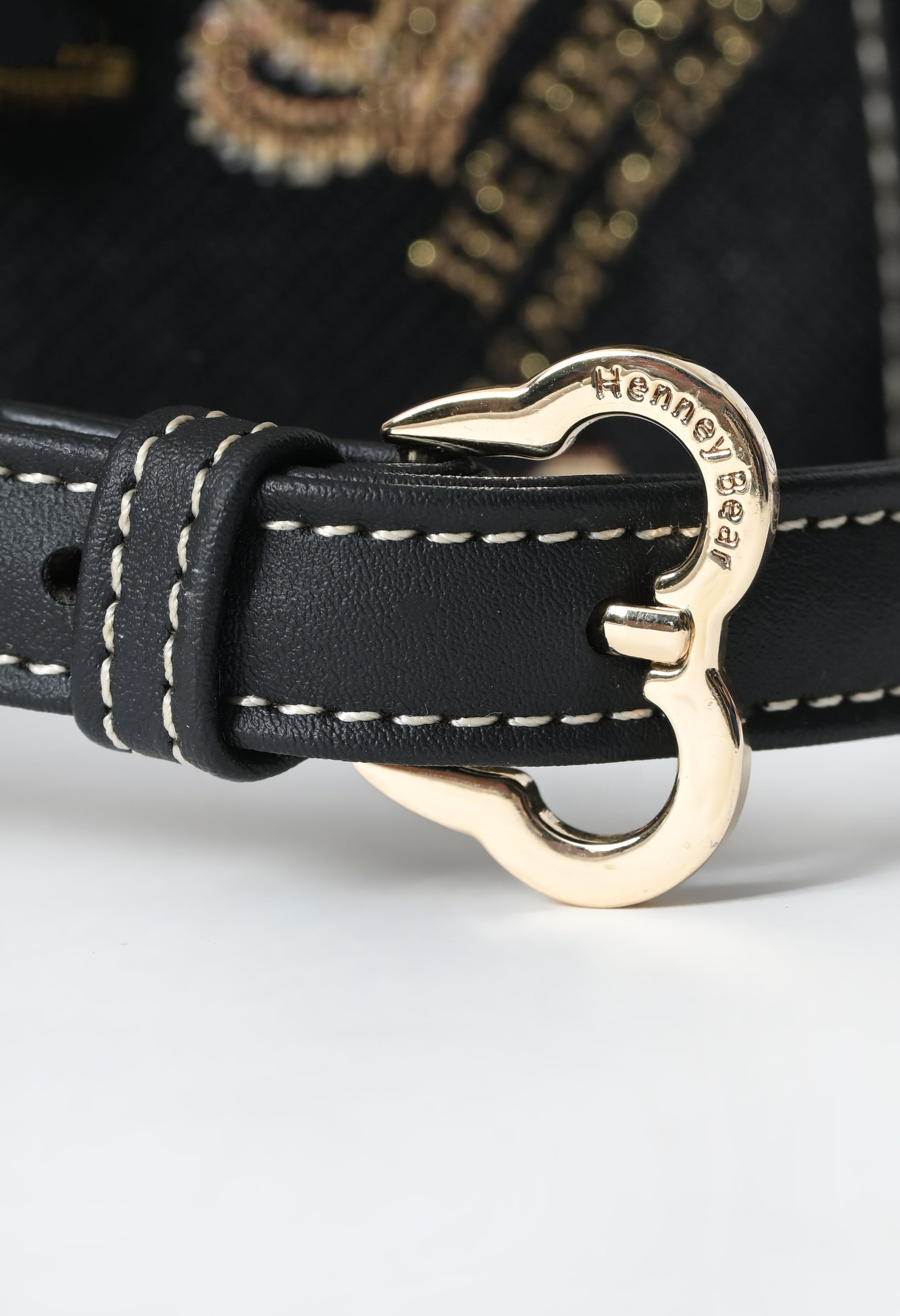 Crown Bear Top Handle Bag