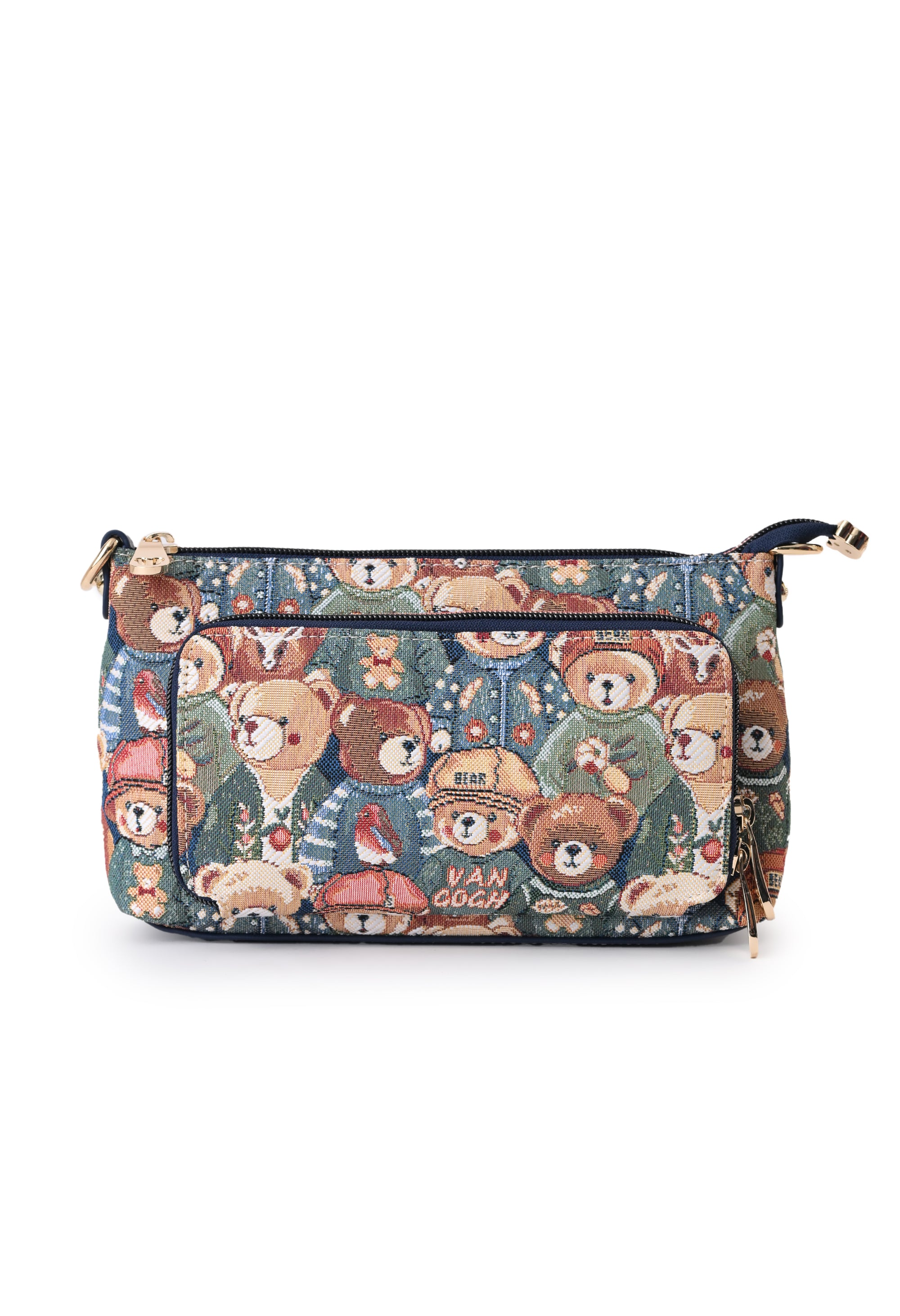 Green Bear Crossbody Bag