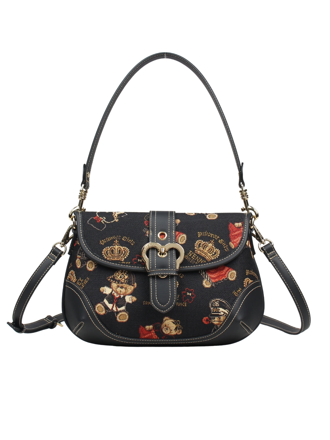 Crown Bear Shoulder Bag