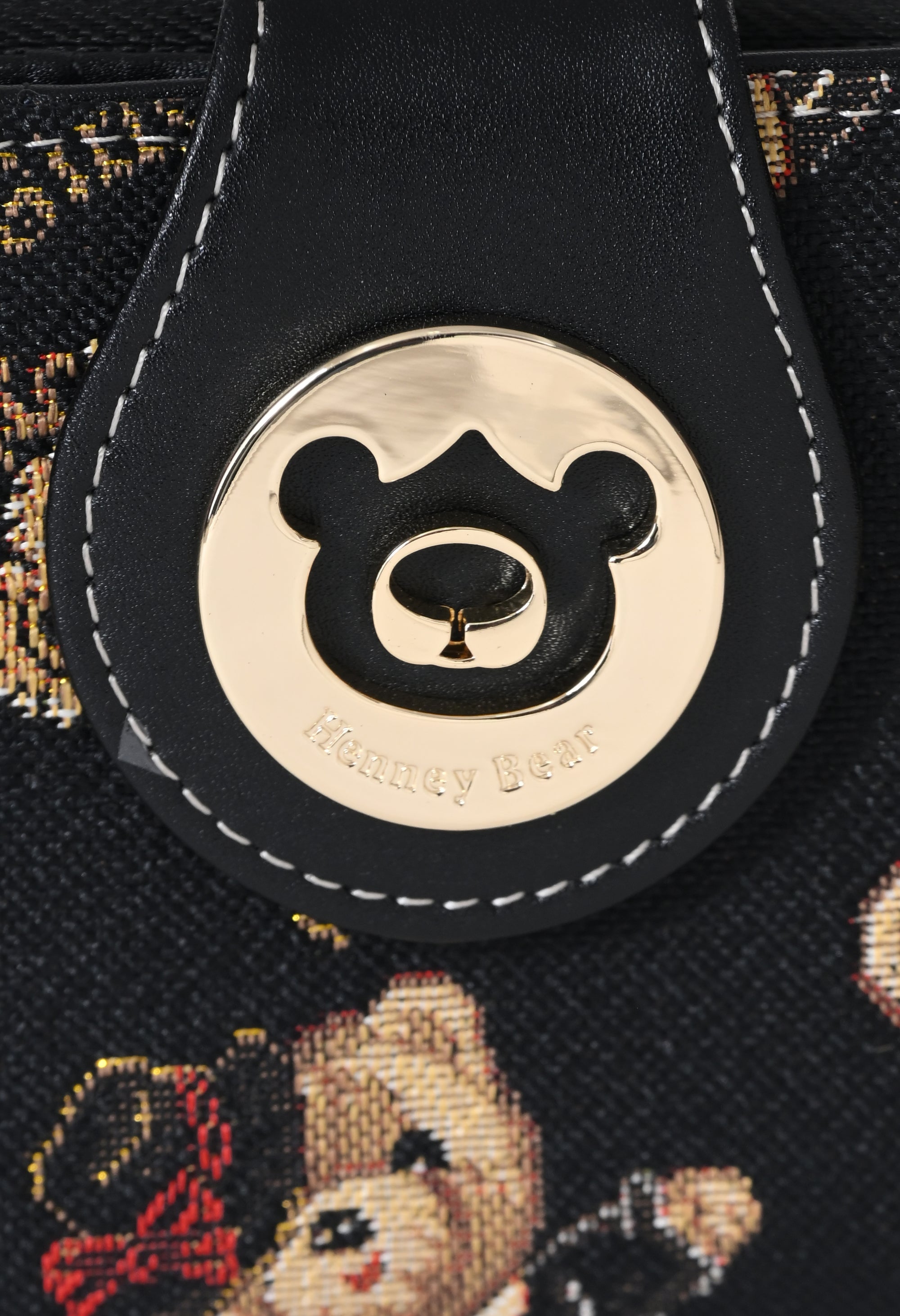 Crown Bear Purse