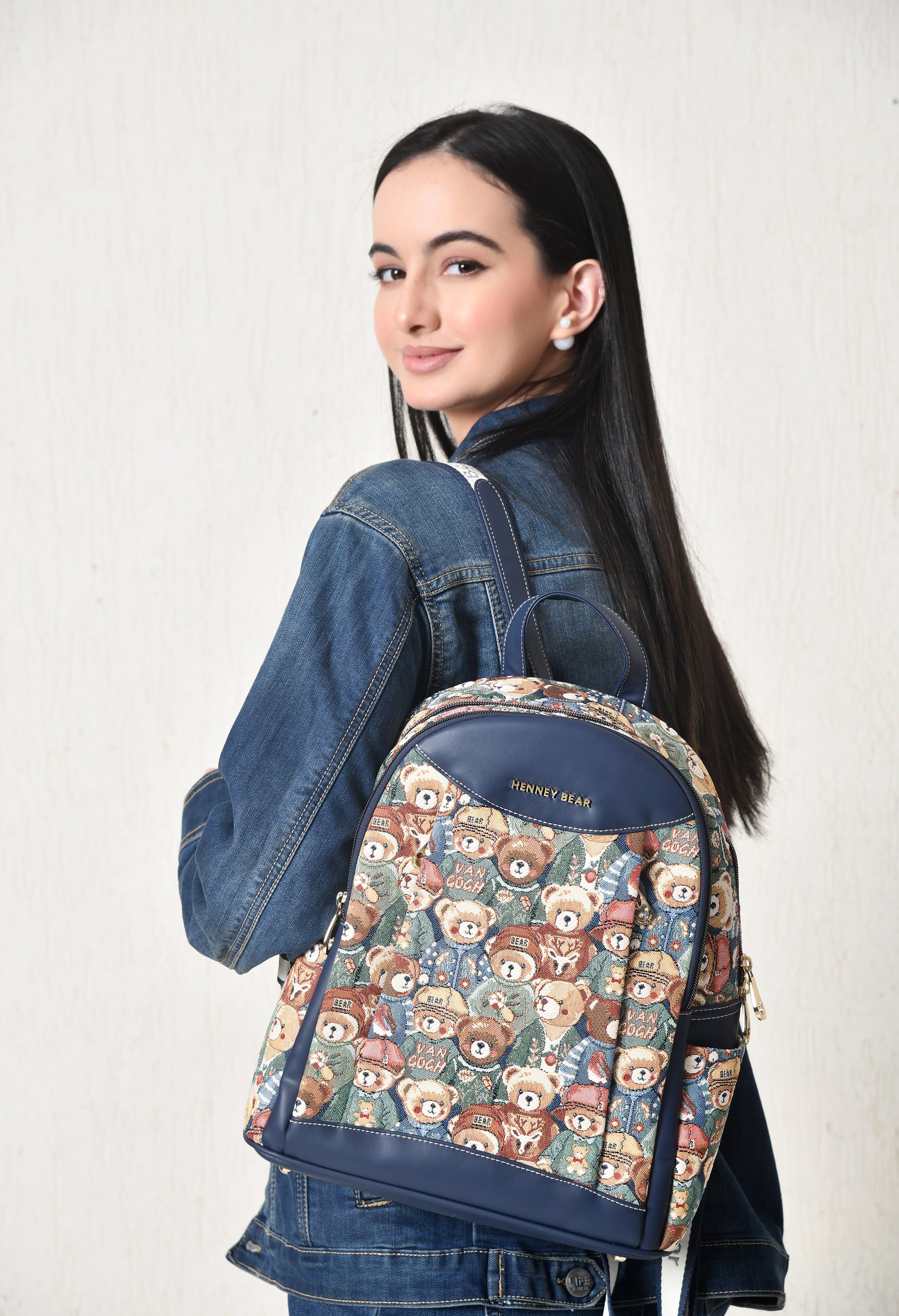 Green Bear Backpack