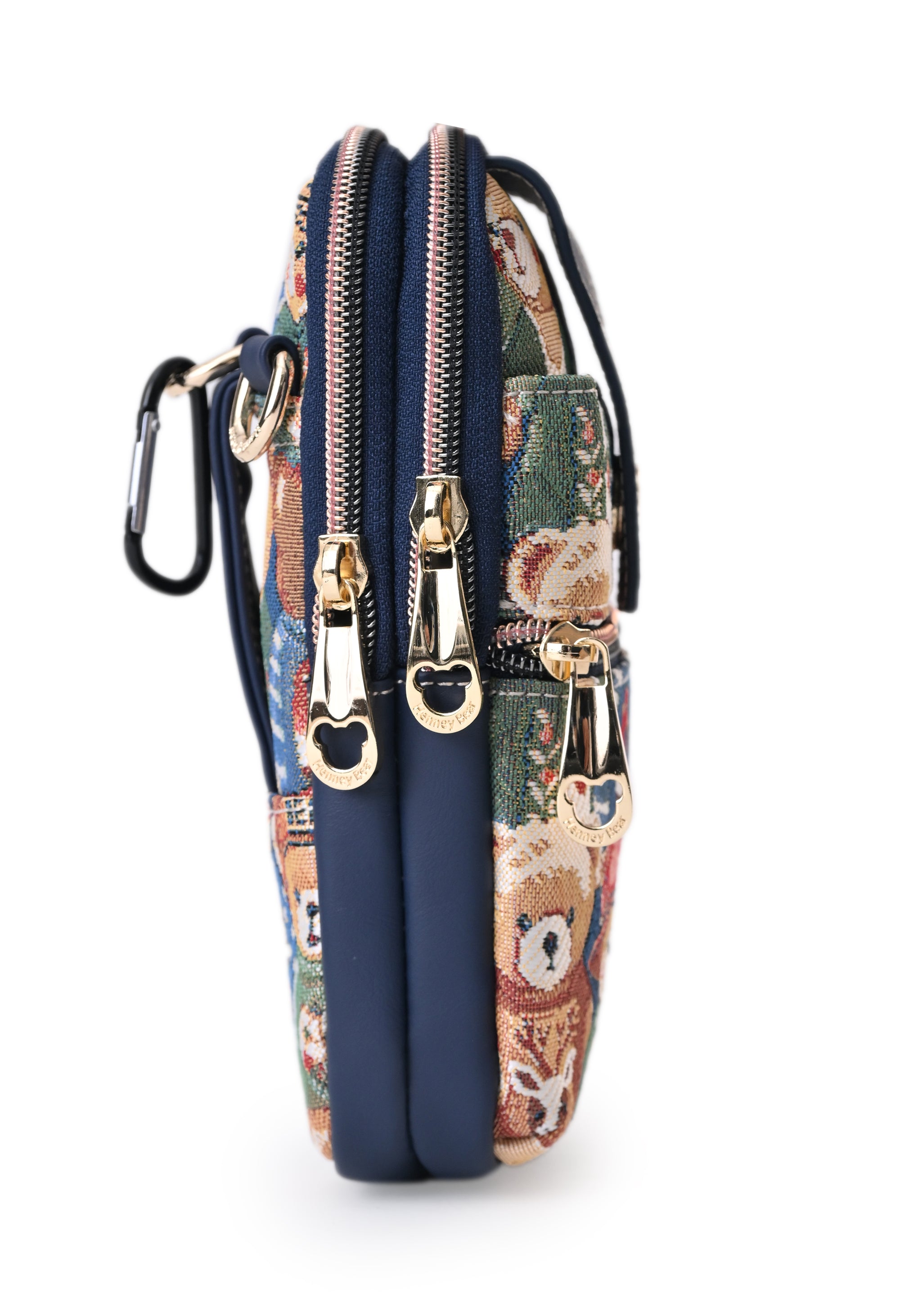 Green Bear Sling Bag / Mobile Holder / Multi-utility Travel Bag