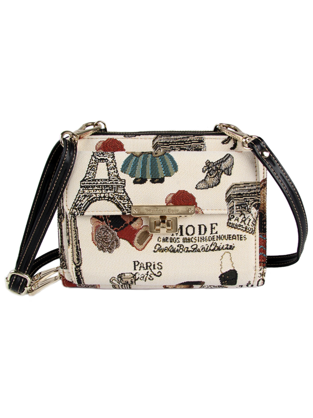 Paris Bear Crossbody Bag
