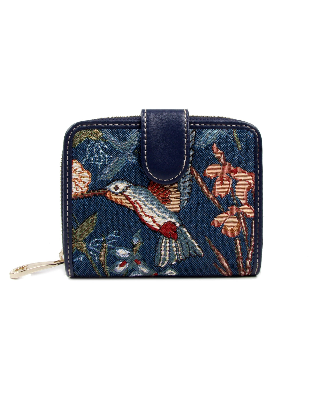 Blue Hummingbird Purse