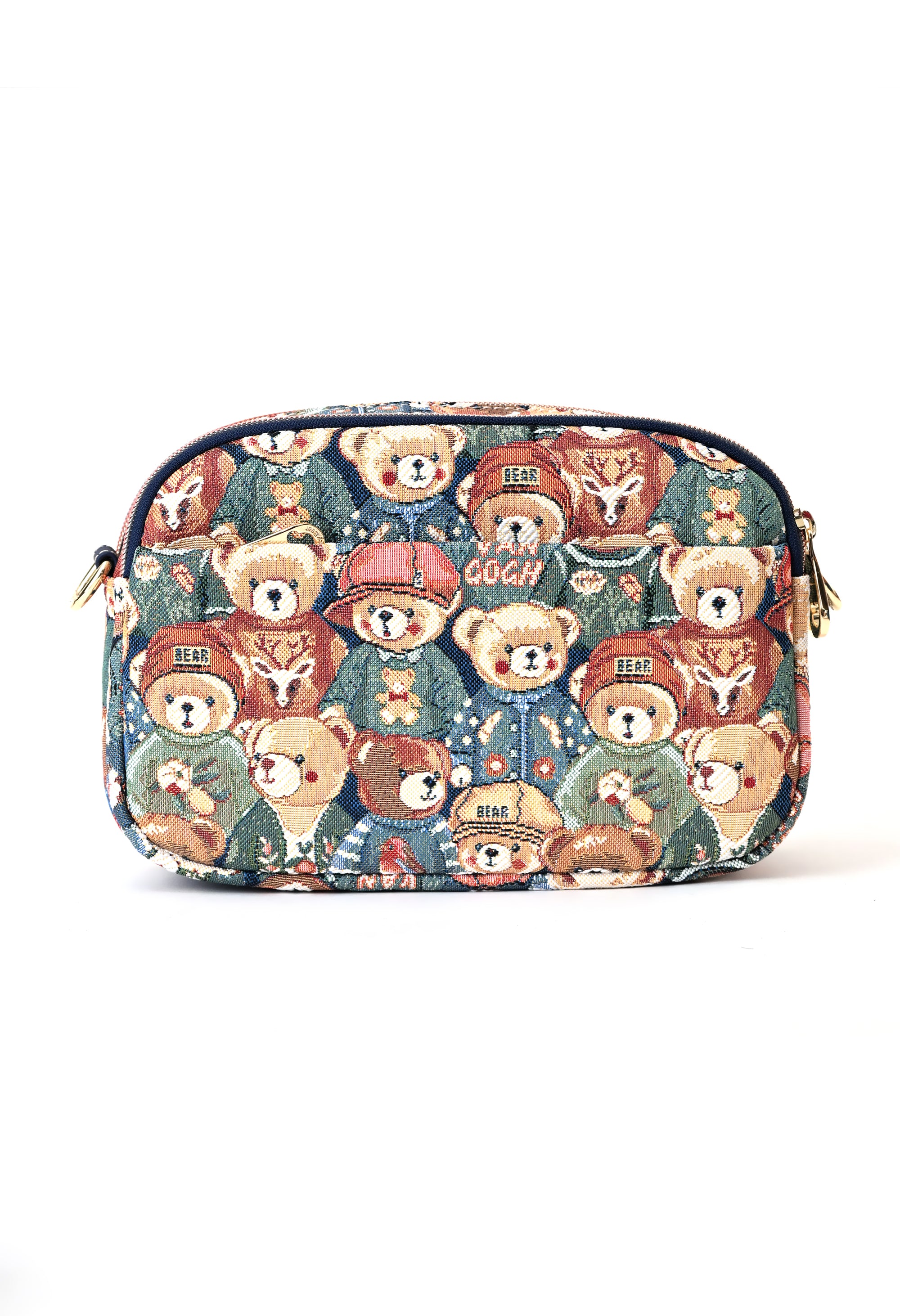 Green Bear Crossbody Bag
