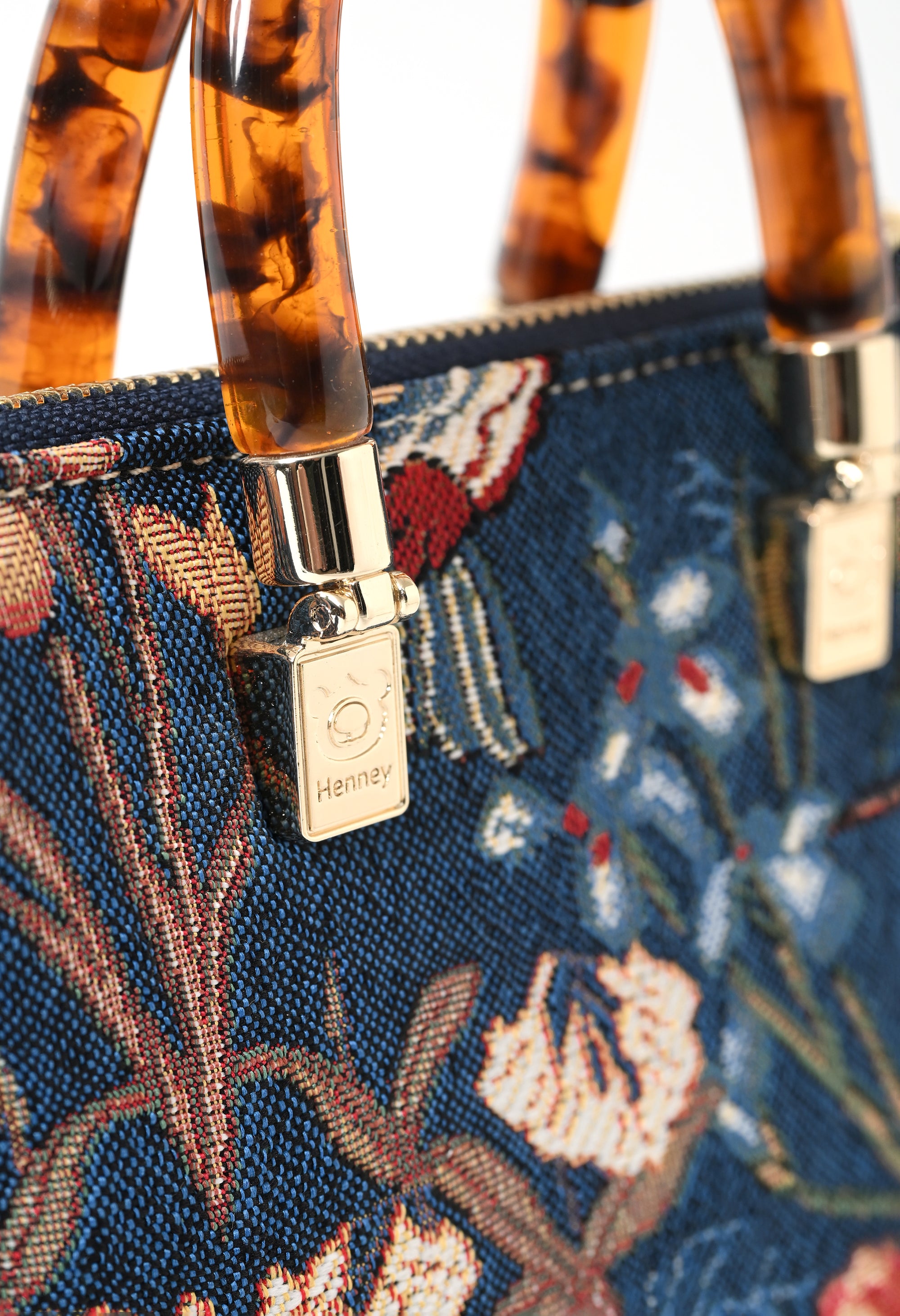 Blue Hummingbird Sling Bag