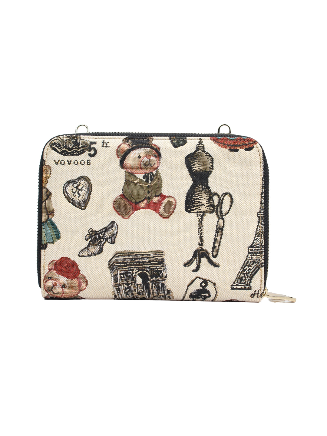 Paris Bear Crossbody Bag