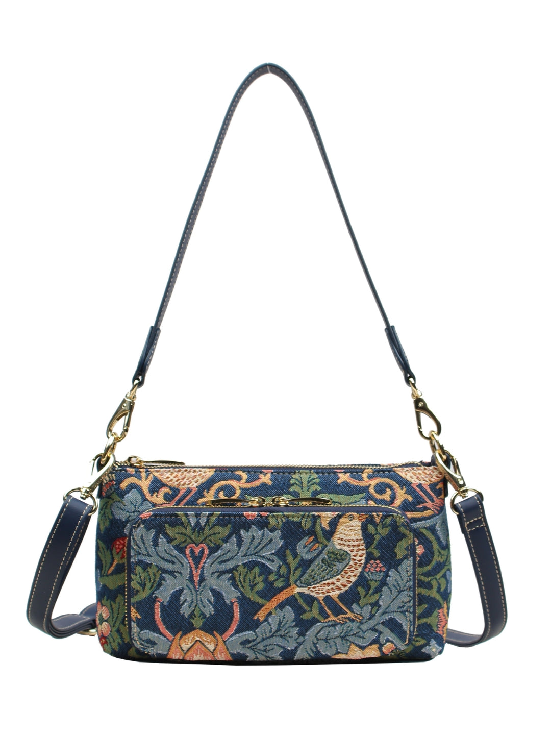 Strawberry & Bird Crossbody Bag