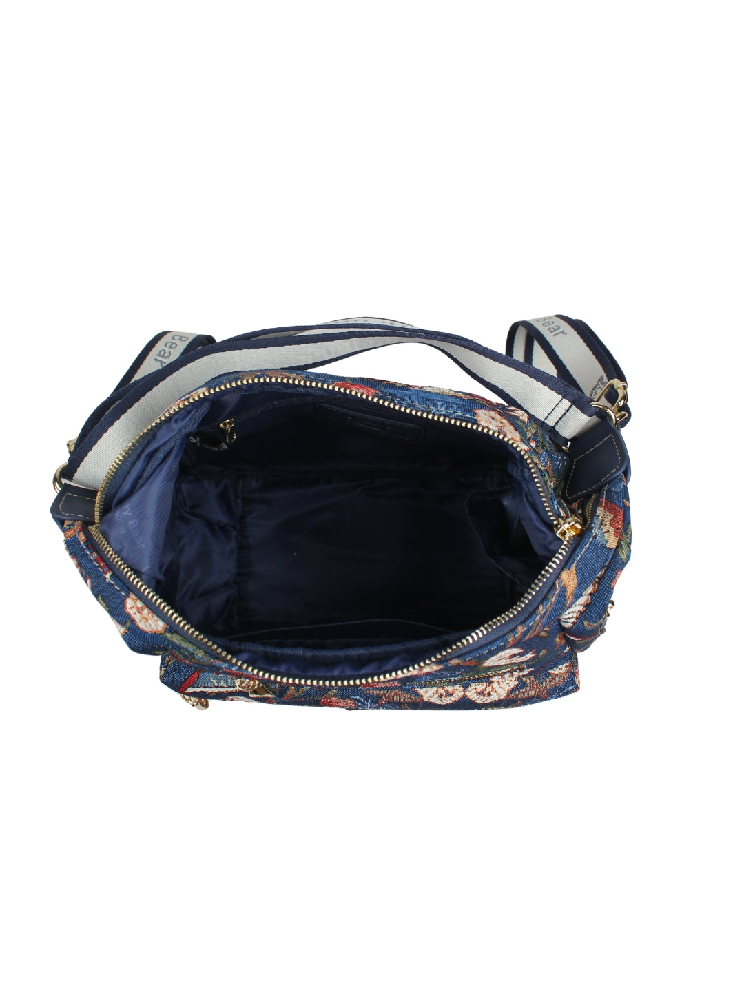 Blue Hummingbird Shoulder Bag/Hobo