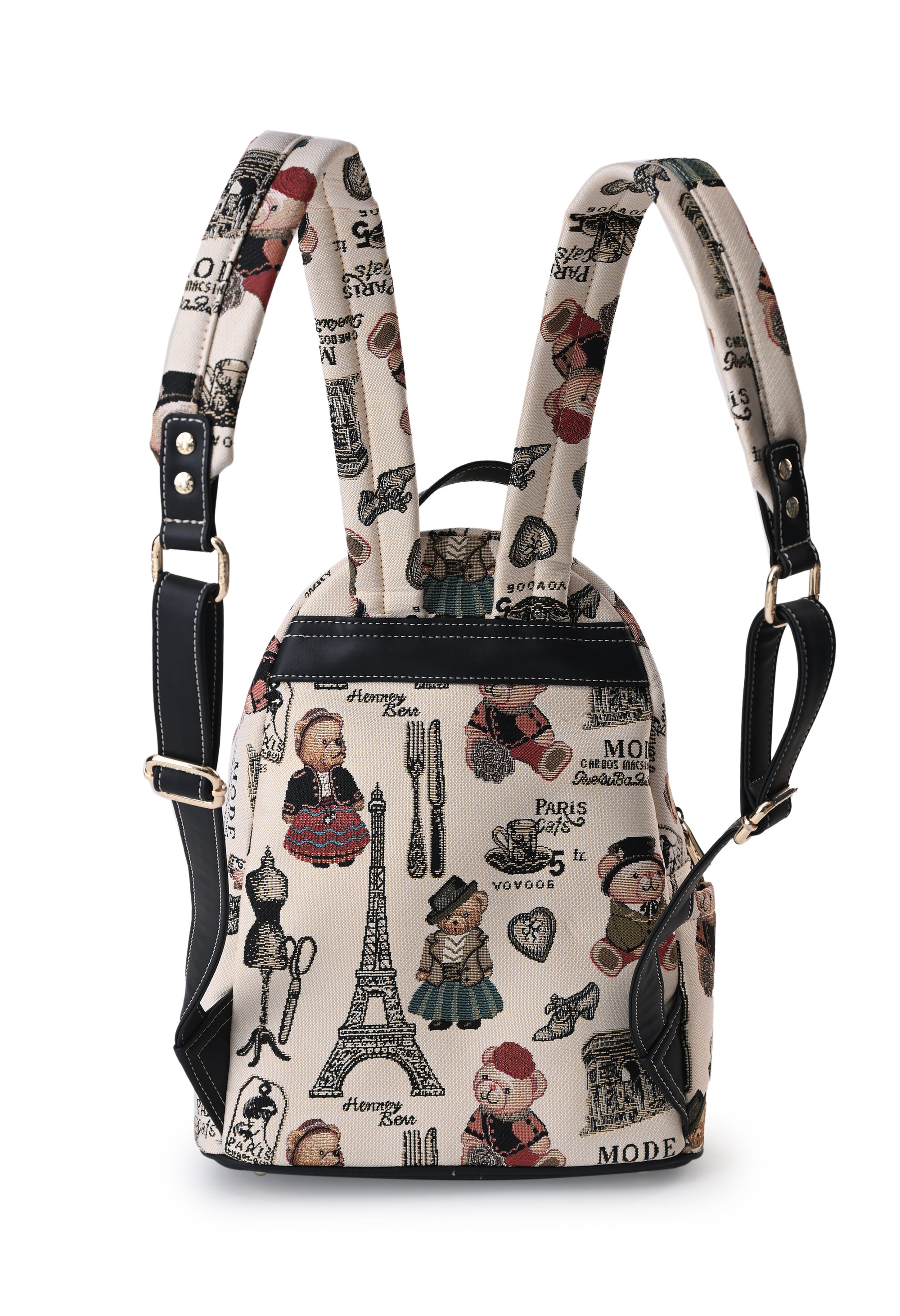 Paris Bear Backpack