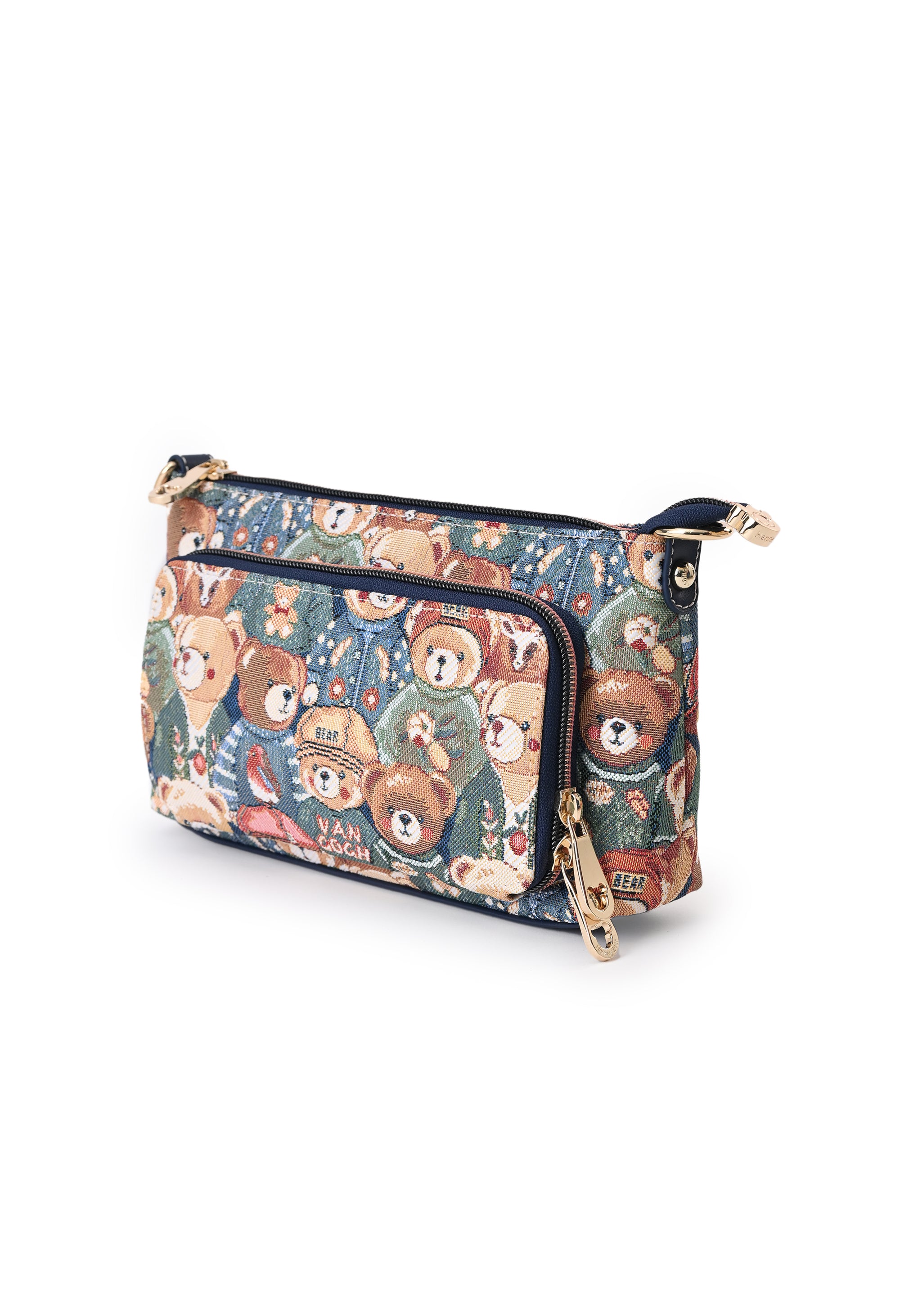 Green Bear Crossbody Bag