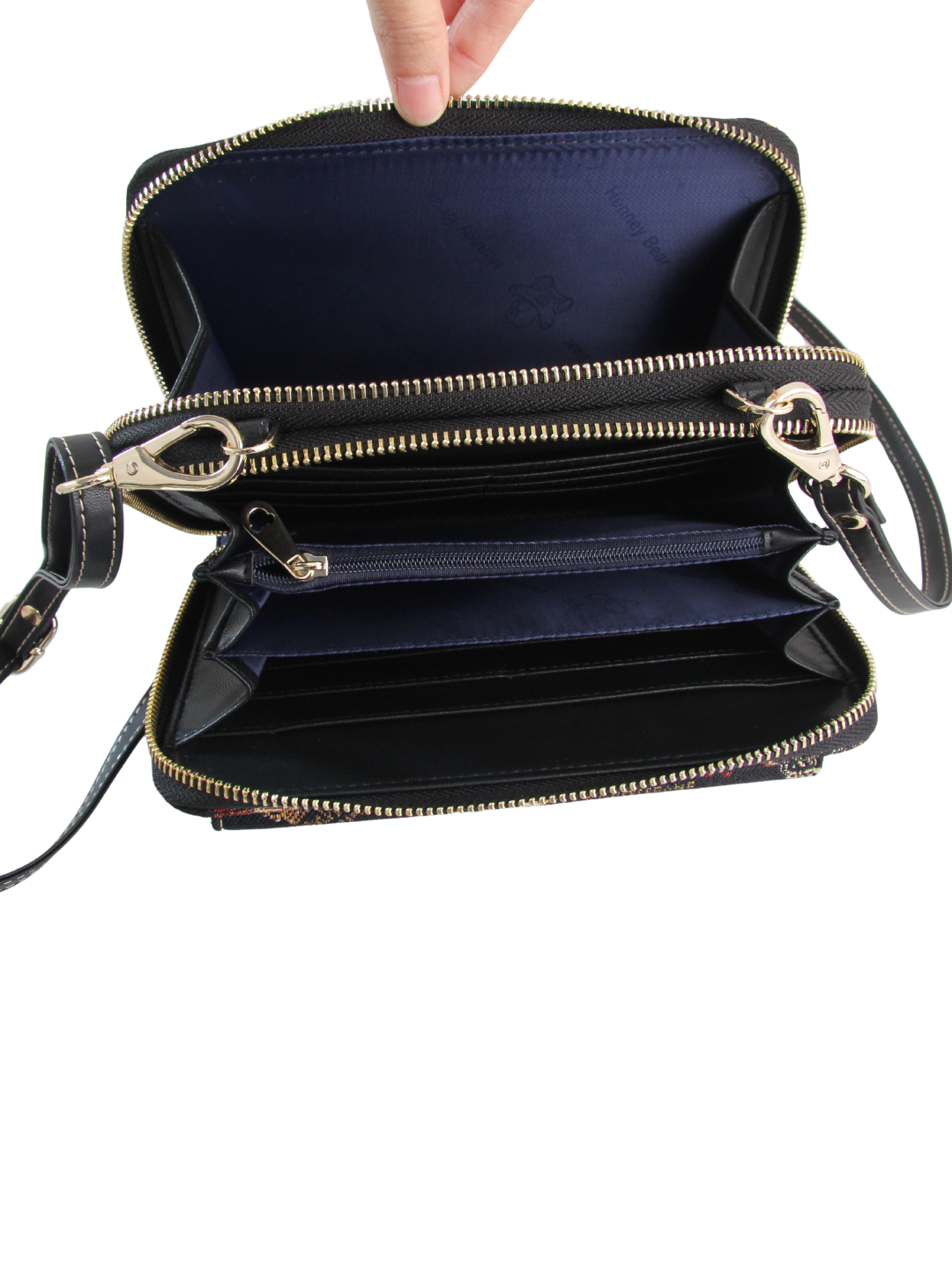 Crown Bear Crossbody Bag