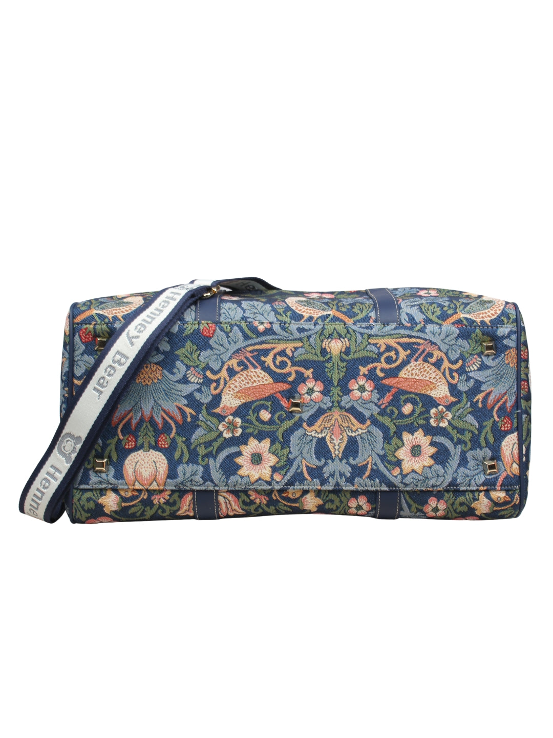 Strawberry & Bird Weekender with Shoulder Strap