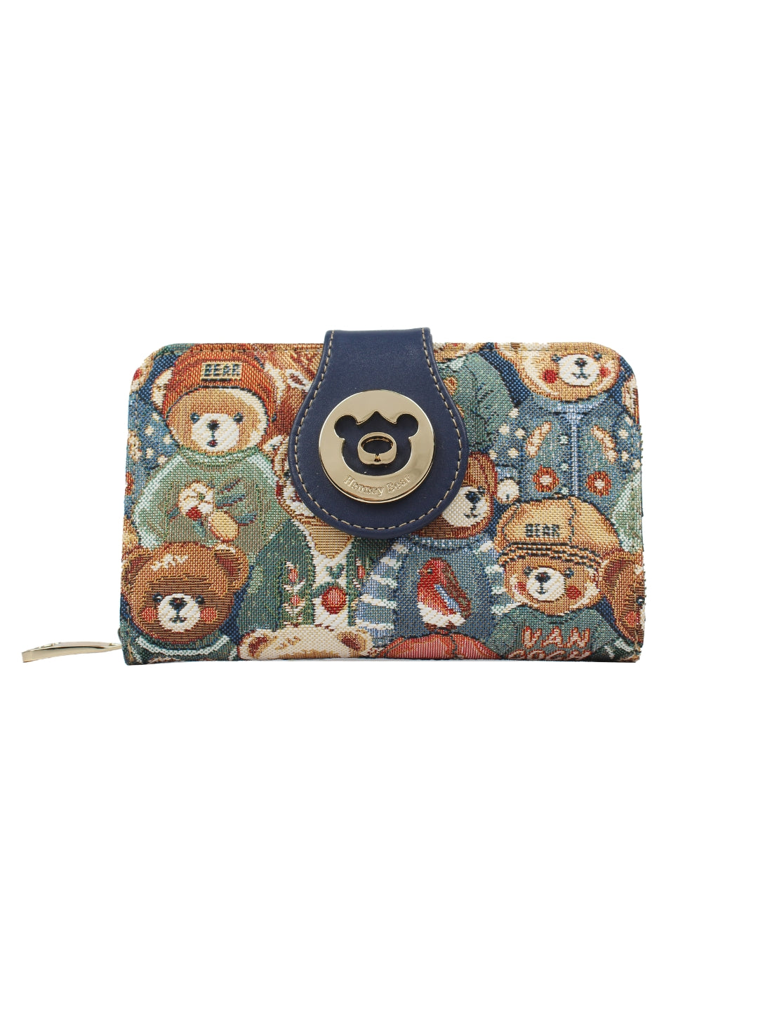 Green Bear Purse